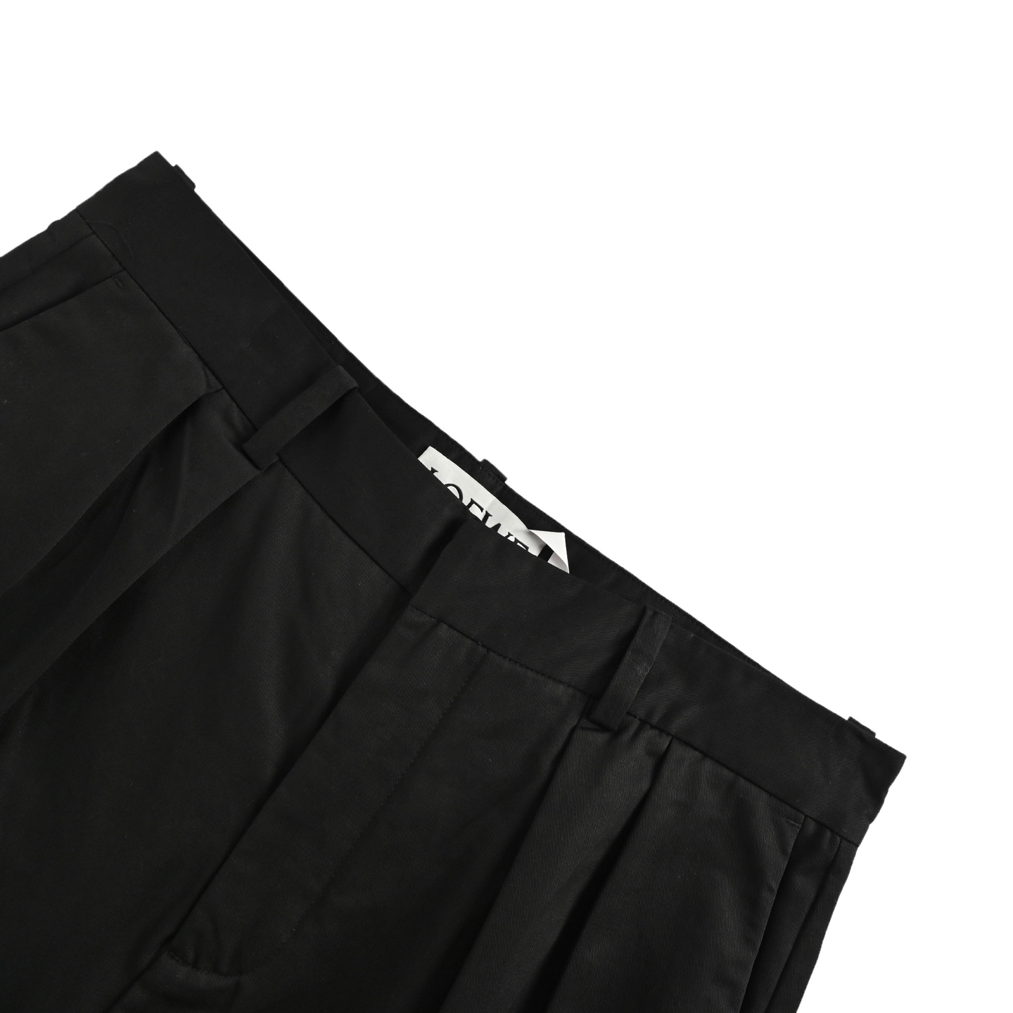 Loewe/罗意威 纯色棉质褶裥休闲长裤-Chinese UA Cheap High Quatity Brand Clothes Bags handbags Sneakers wholesale wholesaler seller from China Factory suppliers Fashion Clothing Shoes best Quality Beautiful Price Loewe/罗意威 纯色棉质褶裥休闲长裤