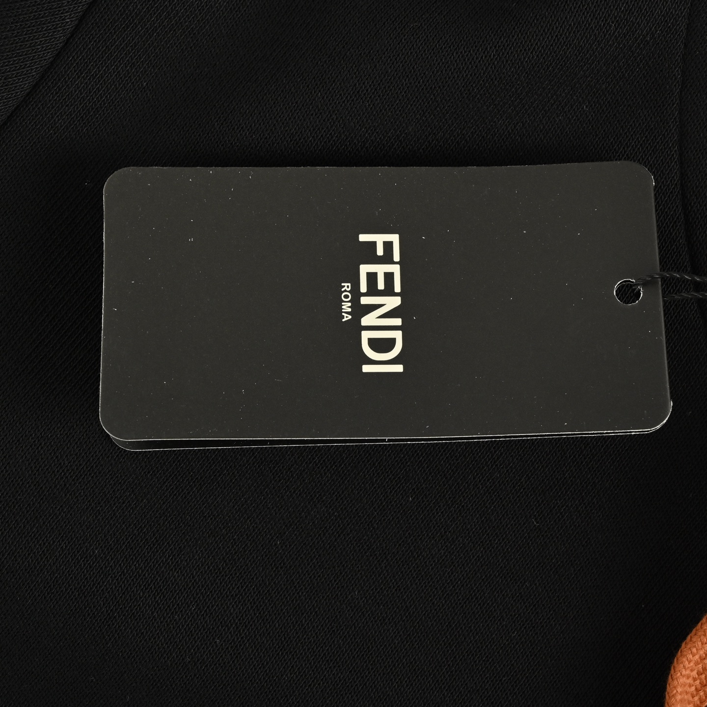 Fendi/芬迪 25Fw FF毛巾字母口袋连帽卫衣