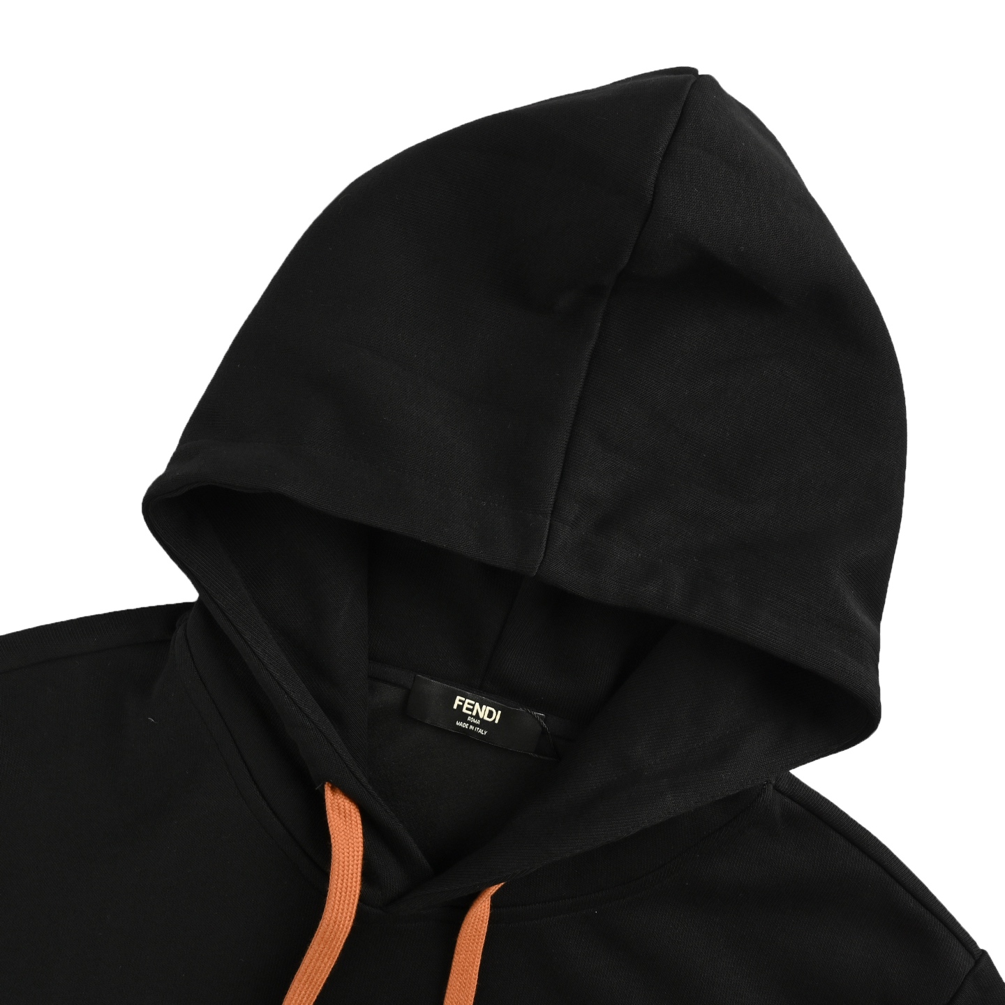 Fendi/芬迪 25Fw FF毛巾字母口袋连帽卫衣