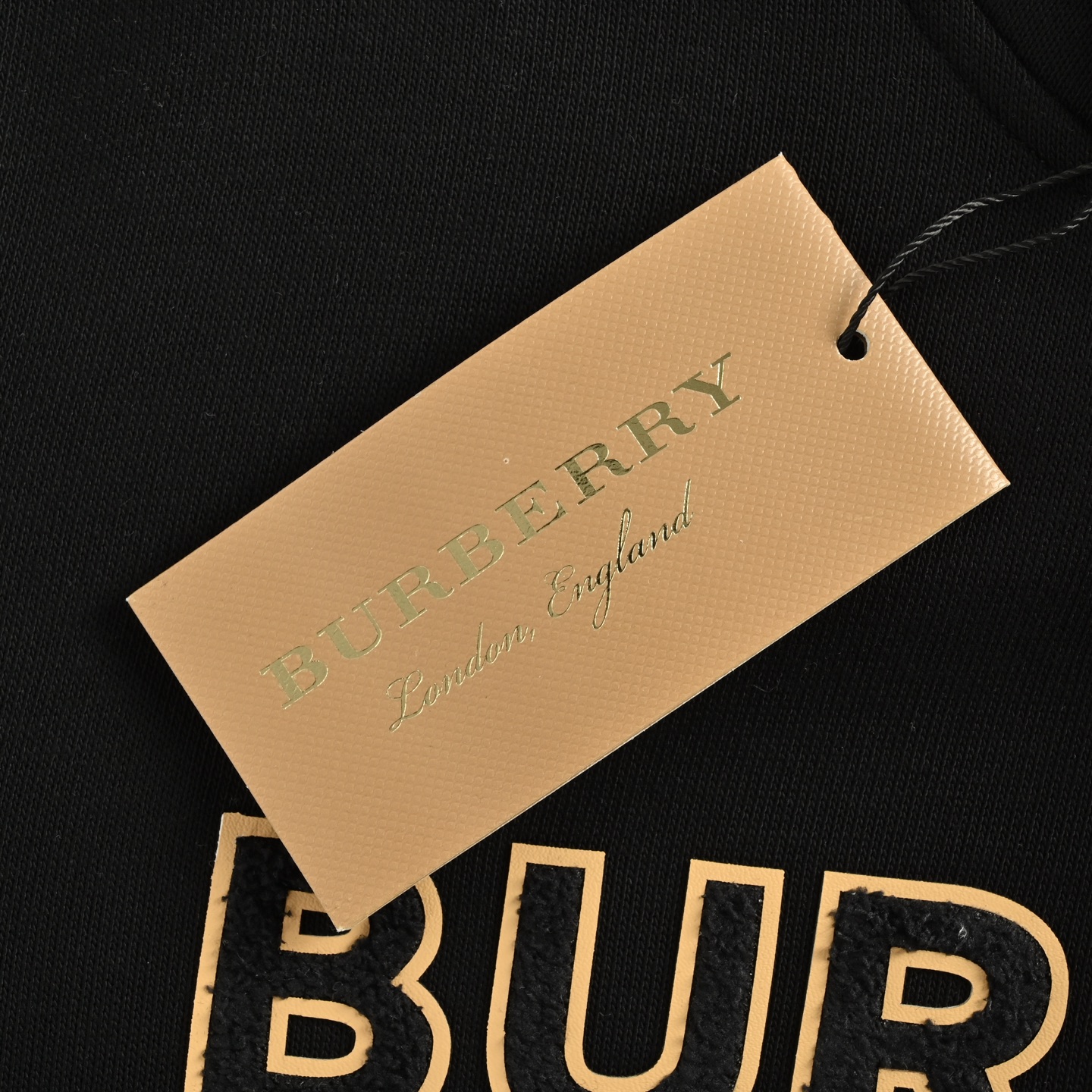 Burberry/巴宝莉 25Fw 毛巾贴布字母连帽卫衣 Burberry 连帽卫衣-Chinese UA Cheap High Quatity Brand Clothes Bags handbags Sneakers wholesale wholesaler seller from China Factory suppliers Fashion Clothing Shoes best Quality Beautiful Price Burberry/巴宝莉 25Fw 毛巾贴布字母连帽卫衣 Burberry 连帽卫衣