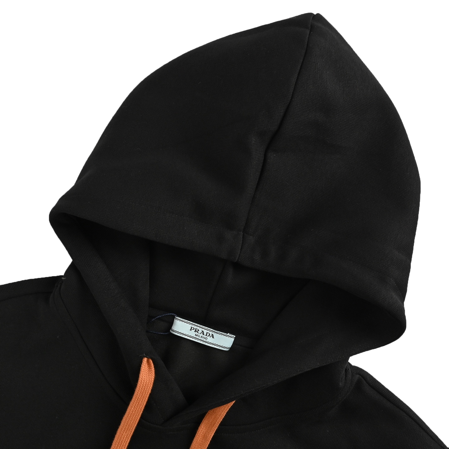 Prada/普拉达 25Fw 三角标拉链假口袋连帽卫衣 Prada新款卫衣