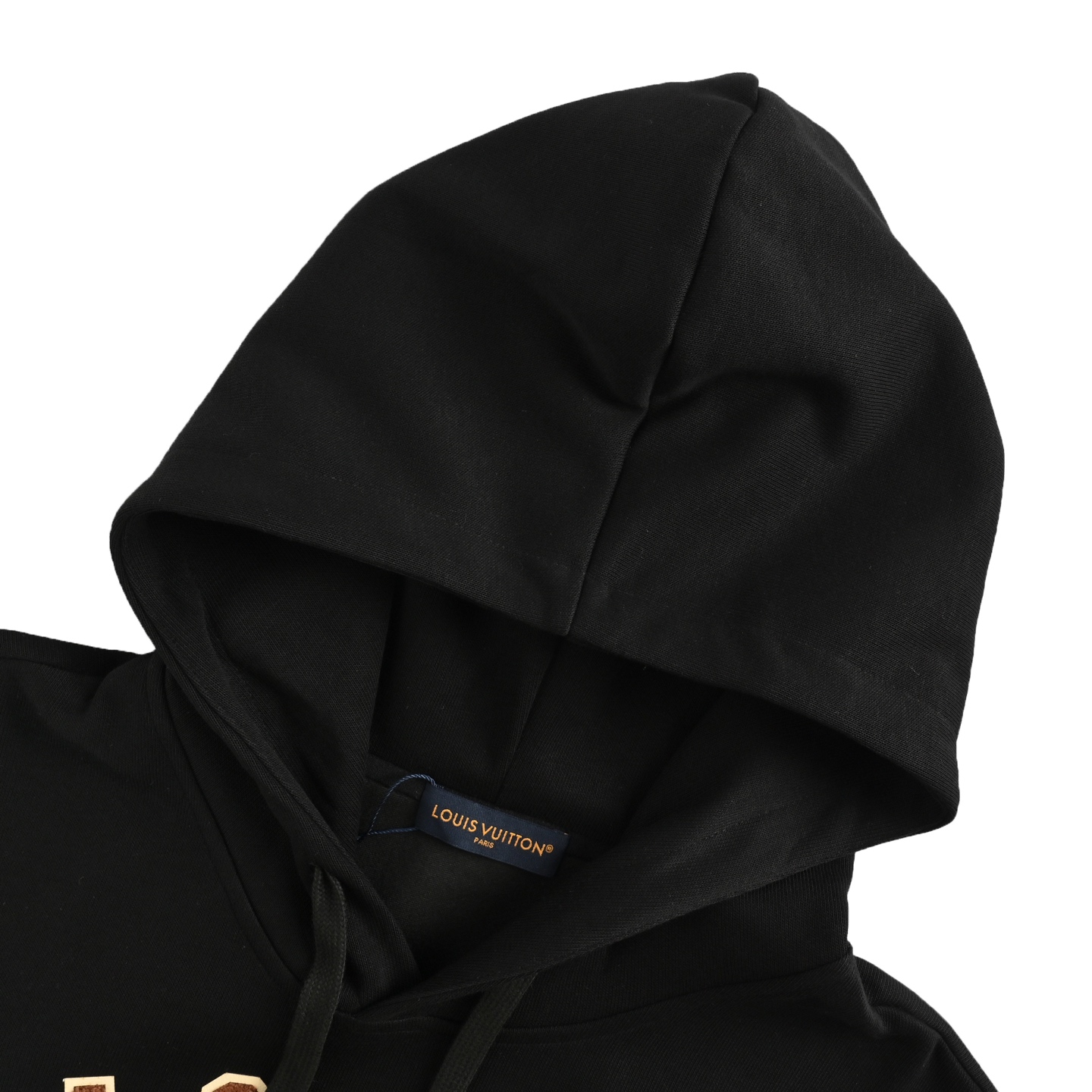 Louis Vuitton/路易威登 25Fw 毛巾贴布字母logo连帽卫衣 LV新款卫衣
