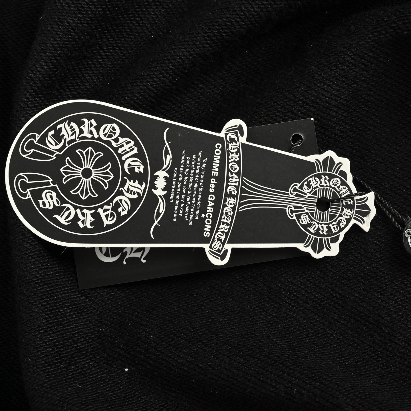 Chrome Hearts/克罗心 25Fw 红十字架印花拉链外套