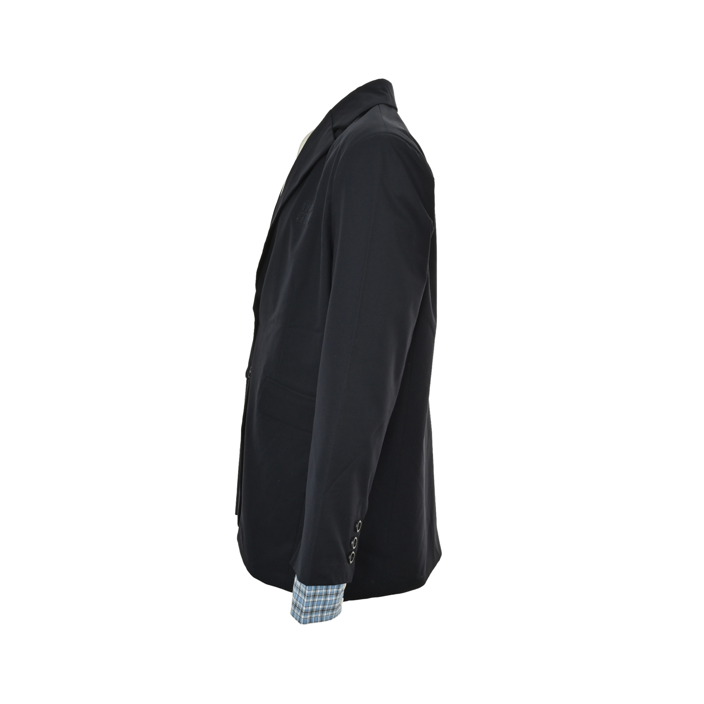 Miu Miu/缪缪 25Fw 格纹拼袖羊毛西服外套