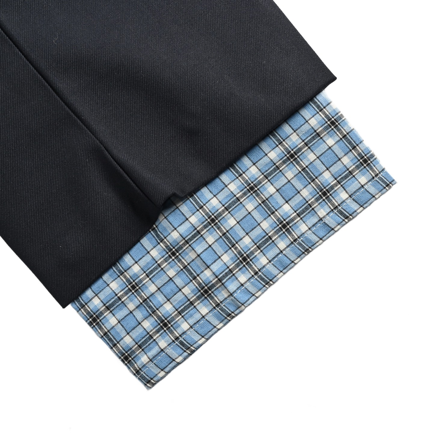 Miu Miu/缪缪 25Fw 格纹拼袖羊毛西服外套