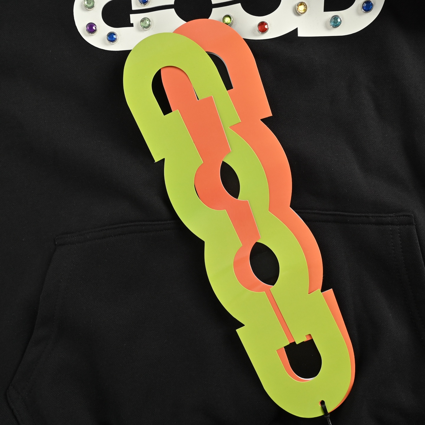 GOOD BRAND 25ss 糖果彩钻宝石连帽卫衣