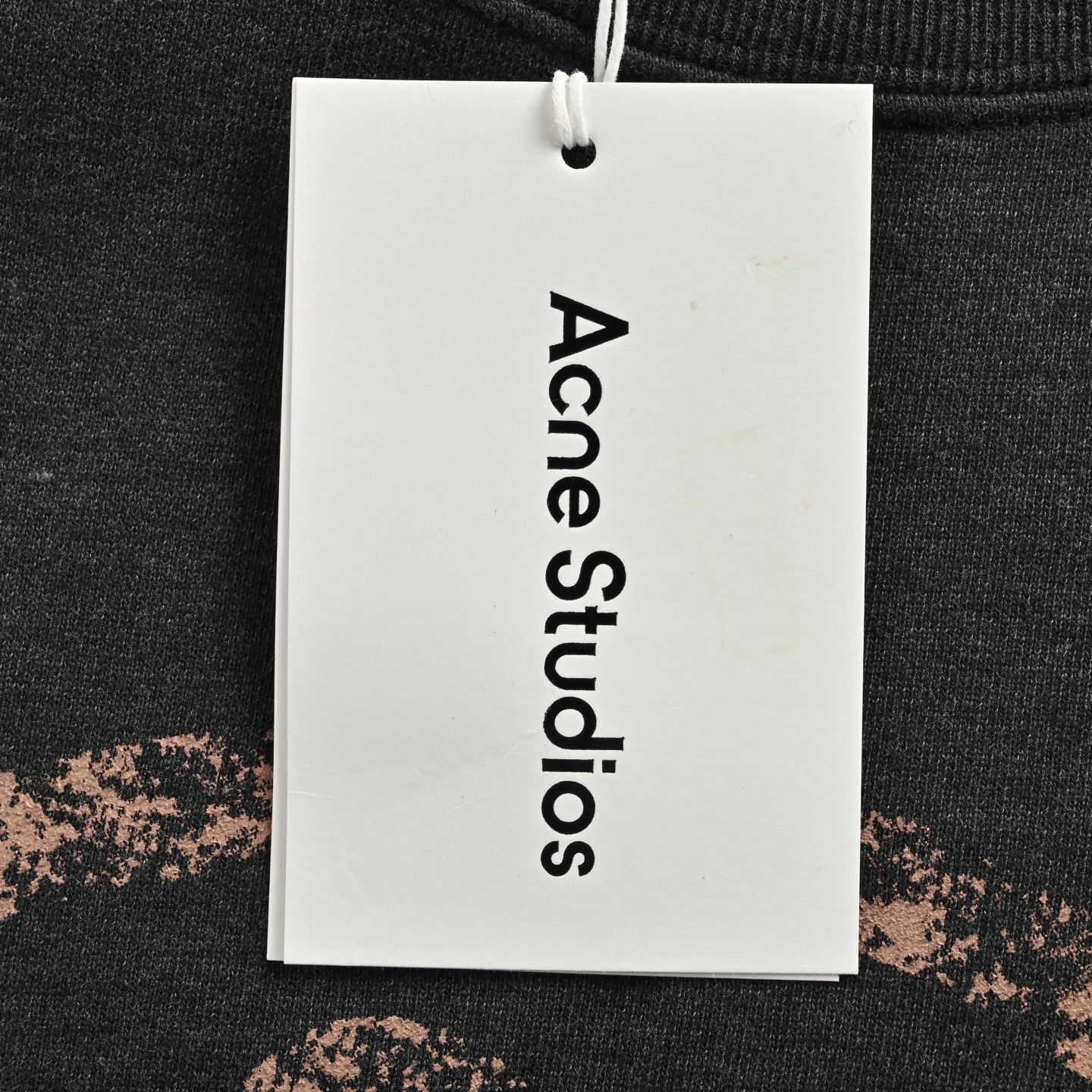 Acne Studios 做旧印花破洞圆领卫衣-Chinese UA Cheap High Quatity Brand Clothes Bags handbags Sneakers wholesale wholesaler seller from China Factory suppliers Fashion Clothing Shoes best Quality Beautiful Price Acne Studios 做旧印花破洞圆领卫衣