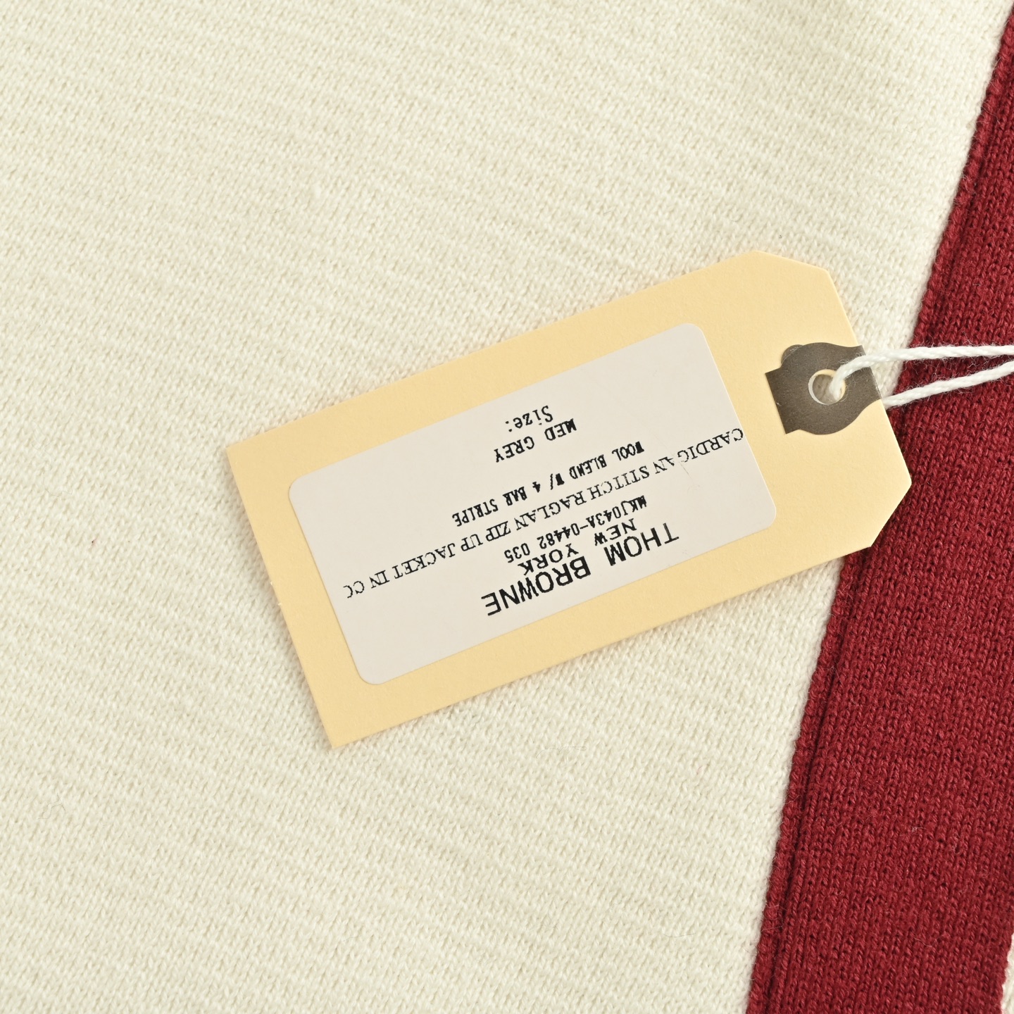 Thom Browne/汤姆布朗 25Fw 拼色纯棉针织开衫-Chinese UA Cheap High Quatity Brand Clothes Bags handbags Sneakers wholesale wholesaler seller from China Factory suppliers Fashion Clothing Shoes best Quality Beautiful Price Thom Browne/汤姆布朗 25Fw 拼色纯棉针织开衫