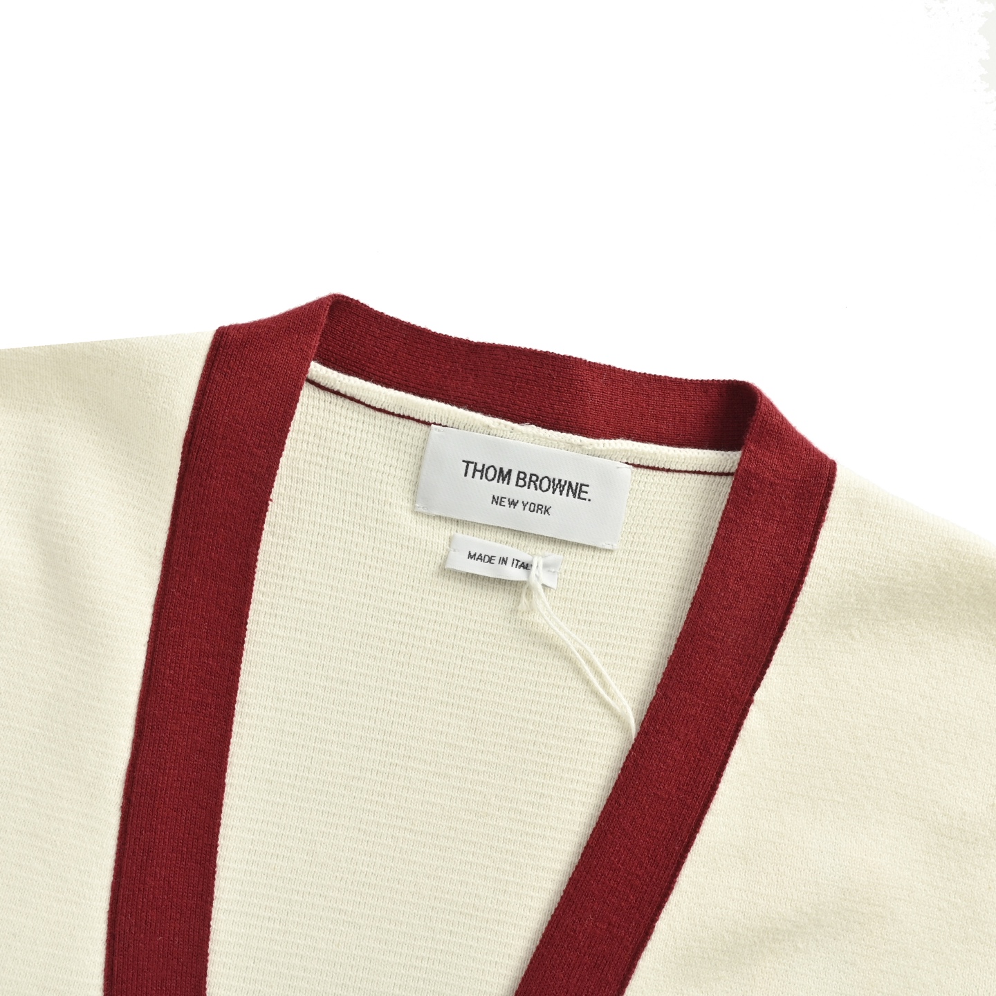 Thom Browne/汤姆布朗 25Fw 拼色纯棉针织开衫-Chinese UA Cheap High Quatity Brand Clothes Bags handbags Sneakers wholesale wholesaler seller from China Factory suppliers Fashion Clothing Shoes best Quality Beautiful Price Thom Browne/汤姆布朗 25Fw 拼色纯棉针织开衫