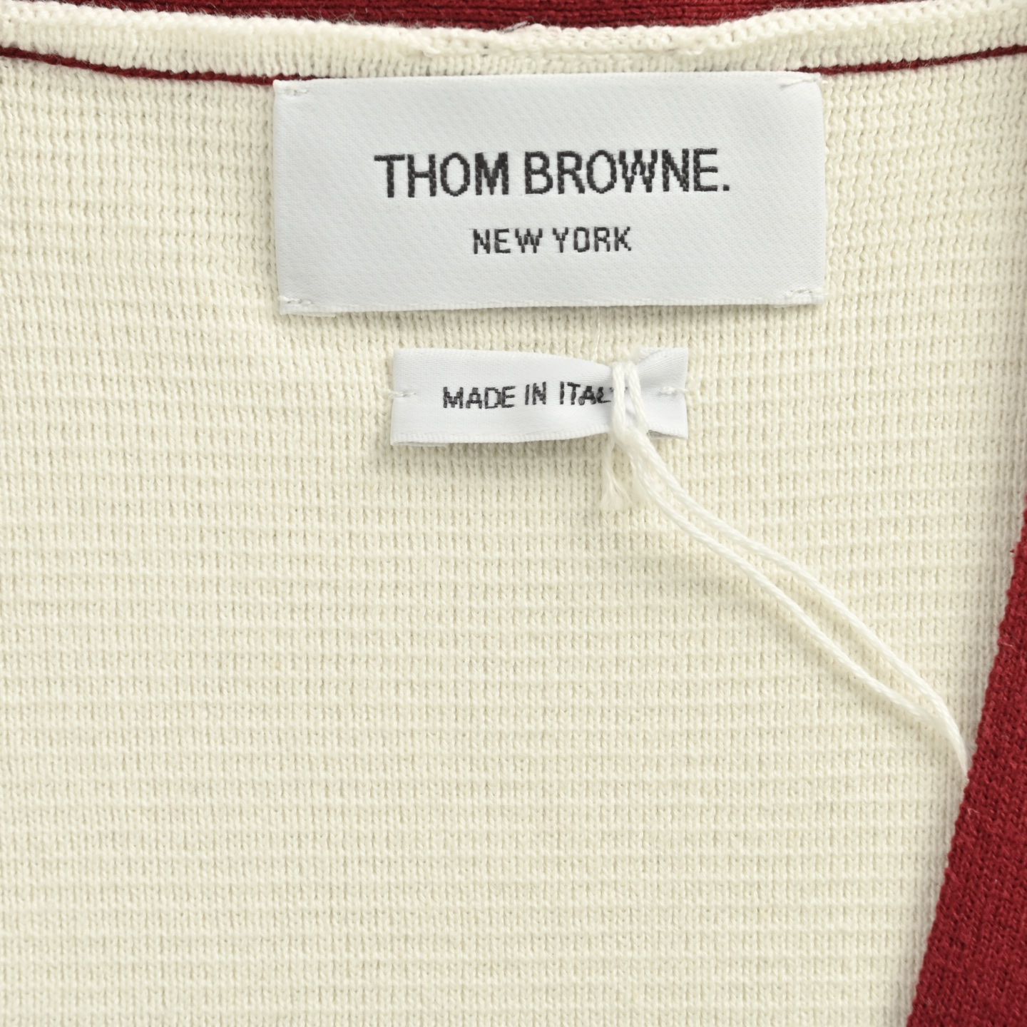 Thom Browne/汤姆布朗 25Fw 拼色纯棉针织开衫-Chinese UA Cheap High Quatity Brand Clothes Bags handbags Sneakers wholesale wholesaler seller from China Factory suppliers Fashion Clothing Shoes best Quality Beautiful Price Thom Browne/汤姆布朗 25Fw 拼色纯棉针织开衫