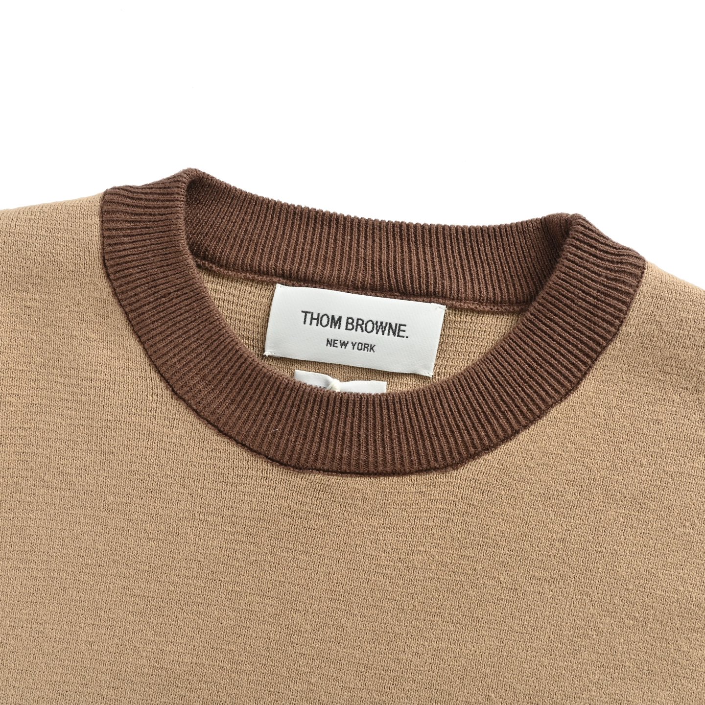 Thom Browne/汤姆布朗 25Fw 拼色纯棉针织圆领毛衣-Chinese UA Cheap High Quatity Brand Clothes Bags handbags Sneakers wholesale wholesaler seller from China Factory suppliers Fashion Clothing Shoes best Quality Beautiful Price Thom Browne/汤姆布朗 25Fw 拼色纯棉针织圆领毛衣