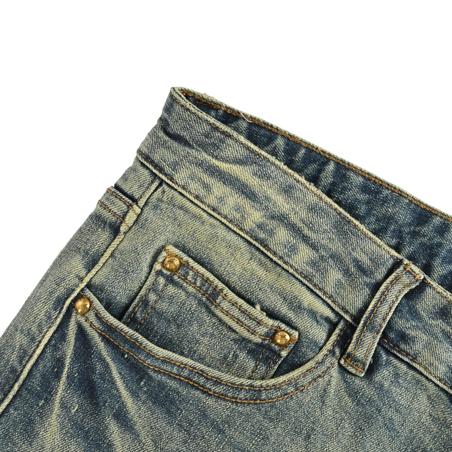 LouisVuitton/路易威登 25ss 后袋LVlogo海草牛仔裤-Chinese UA Cheap High Quatity Brand Clothes Bags handbags Sneakers wholesale wholesaler seller from China Factory suppliers Fashion Clothing Shoes best Quality Beautiful Price LouisVuitton/路易威登 25ss 后袋LVlogo海草牛仔裤