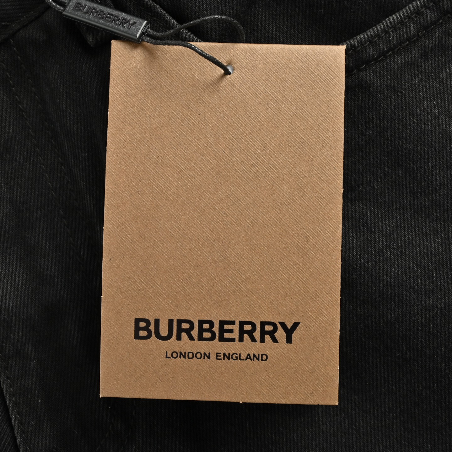 Burberry/巴宝莉 25ss 后袋格纹战马牛仔裤