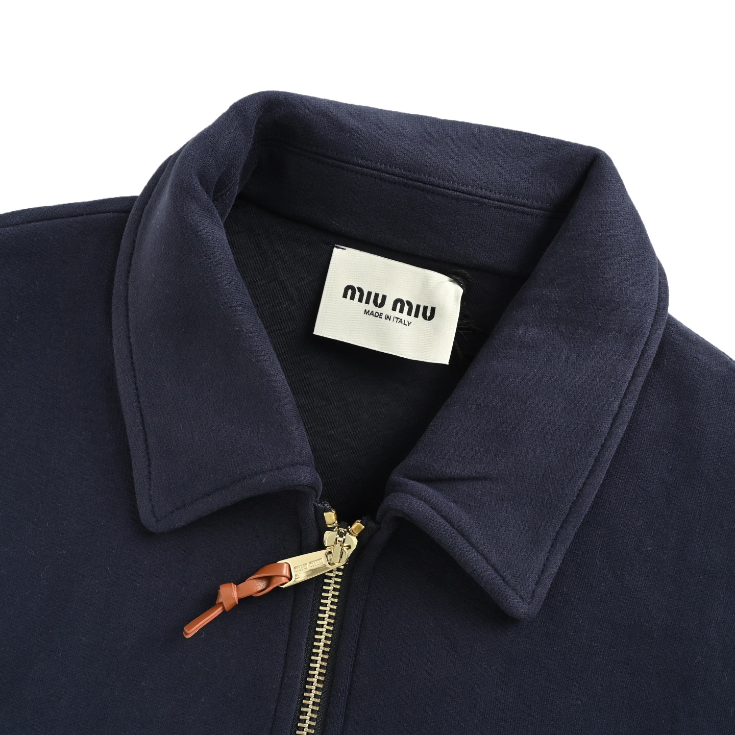 Miu Miu/缪缪 空气层平纹针织拼链夹克外套-Chinese UA Cheap High Quatity Brand Clothes Bags handbags Sneakers wholesale wholesaler seller from China Factory suppliers Fashion Clothing Shoes best Quality Beautiful Price Miu Miu/缪缪 空气层平纹针织拼链夹克外套