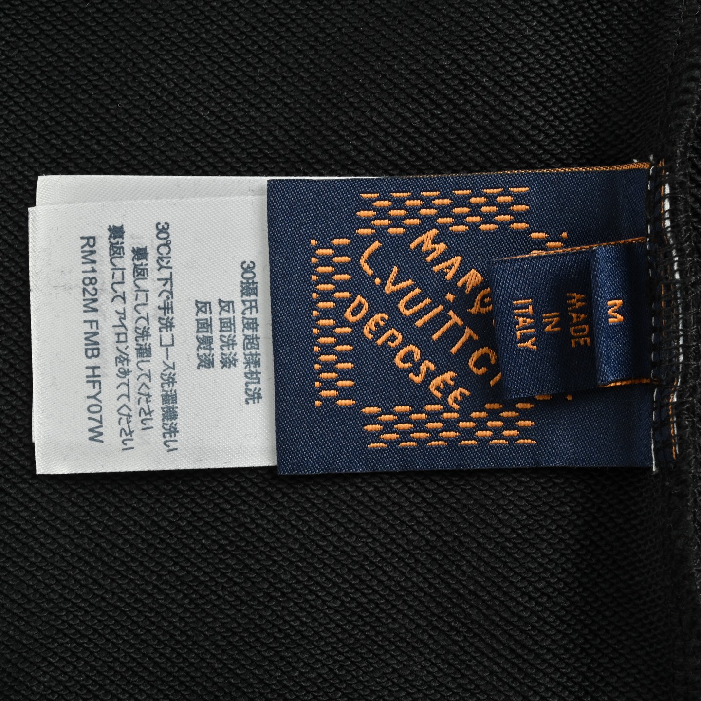 Louis Vuitton/路易威登 25Fw Nigo联名贴皮刺绣拉链外套 黑色 Louis Vuitton/路易威登 25Fw Nigo联名贴皮刺绣拉链外套 黑色