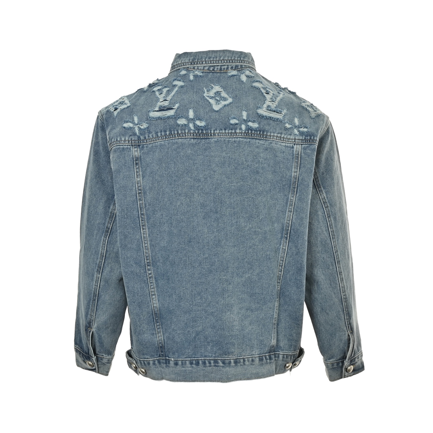 Louis Vuitton/路易威登 24Fw 破洞老花套装牛仔外套-Chinese UA Cheap High Quatity Brand Clothes Bags handbags Sneakers wholesale wholesaler seller from China Factory suppliers Fashion Clothing Shoes best Quality Beautiful Price Louis Vuitton/路易威登 24Fw 破洞老花套装牛仔外套