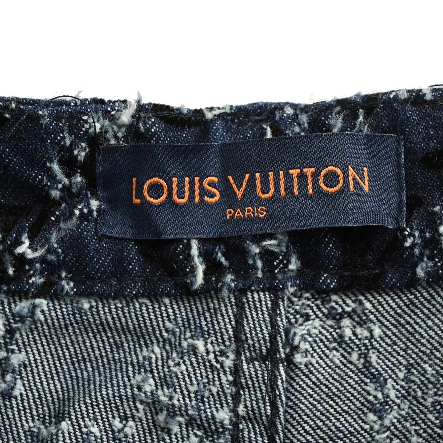 Louis Vuitton/路易威登 流苏植绒满印钩花logo牛仔裤-Chinese UA Cheap High Quatity Brand Clothes Bags handbags Sneakers wholesale wholesaler seller from China Factory suppliers Fashion Clothing Shoes best Quality Beautiful Price Louis Vuitton/路易威登 流苏植绒满印钩花logo牛仔裤