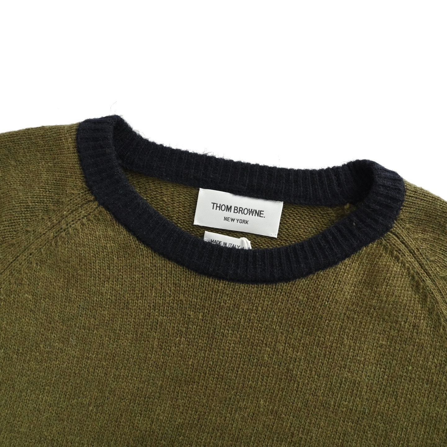 Thom Browne/汤姆布朗 23Fw 拼色羊毛圆领毛衣-Chinese UA Cheap High Quatity Brand Clothes Bags handbags Sneakers wholesale wholesaler seller from China Factory suppliers Fashion Clothing Shoes best Quality Beautiful Price Thom Browne/汤姆布朗 23Fw 拼色羊毛圆领毛衣