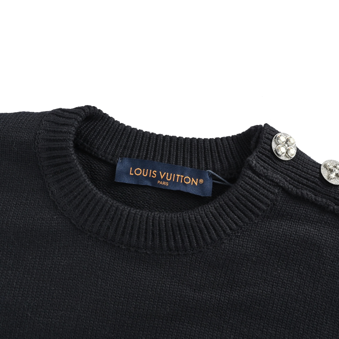 Louis Vuitton路易威登24ss 海螺刺绣钻饰圆领毛衣-Chinese wholesaler seller Clothes Bags handbags wholesale Shoes High Quatity wholesaler seller Cheap Sneakers from China Factory Chinese suppliers china wholesale clothing wholesaler seller Louis Vuitton路易威登24ss 海螺刺绣钻饰圆领毛衣