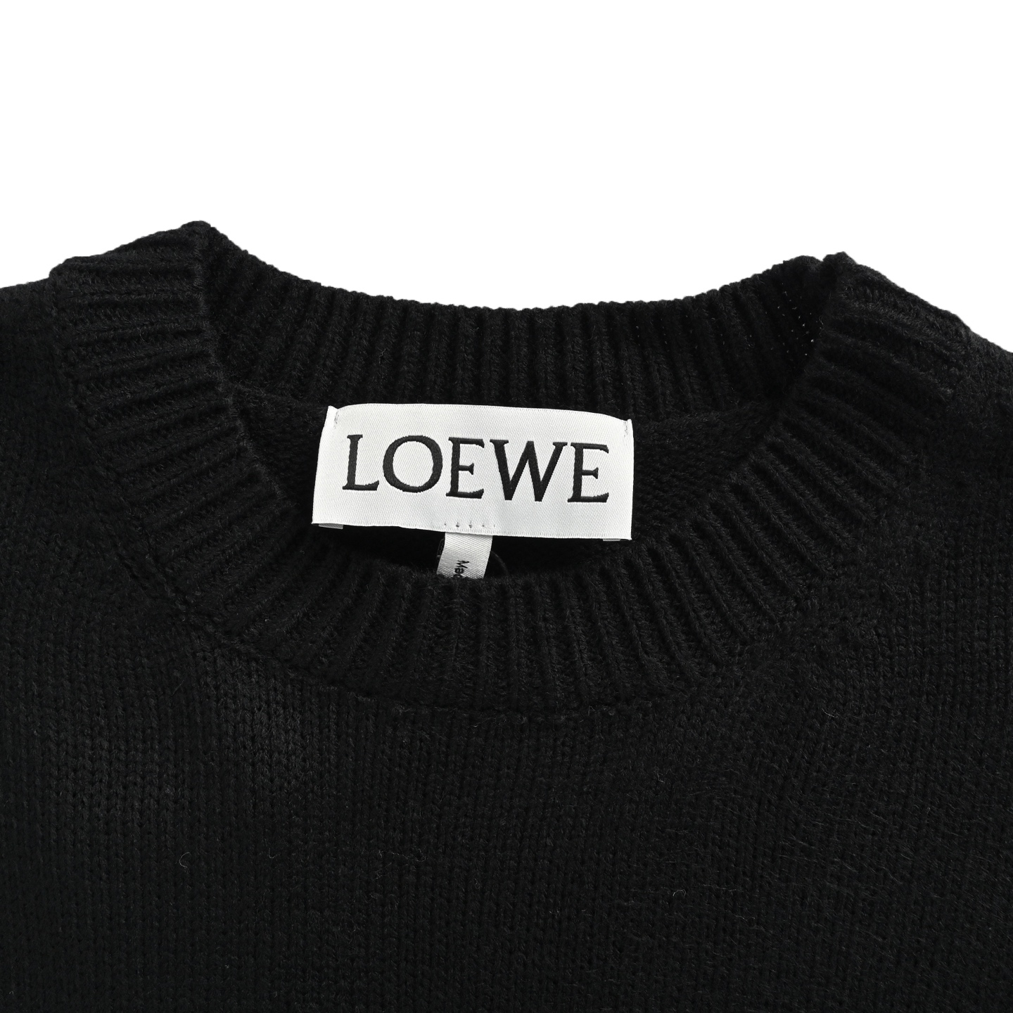 Loewe/罗意威 24Fw 胸前字母logo刺绣圆领毛衣