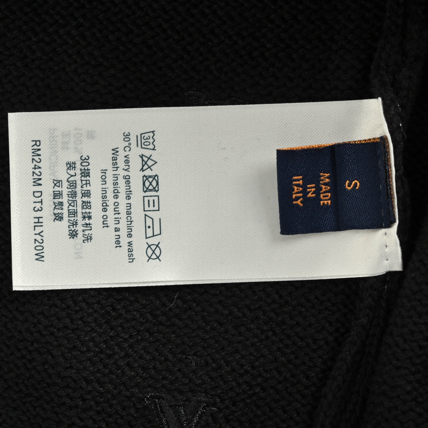 Louis Vuitton/路易威登 25Fw 全幅老花小标刺绣圆领毛衣 Louis Vuitton/路易威登 25Fw 全幅老花小标刺绣圆领毛衣