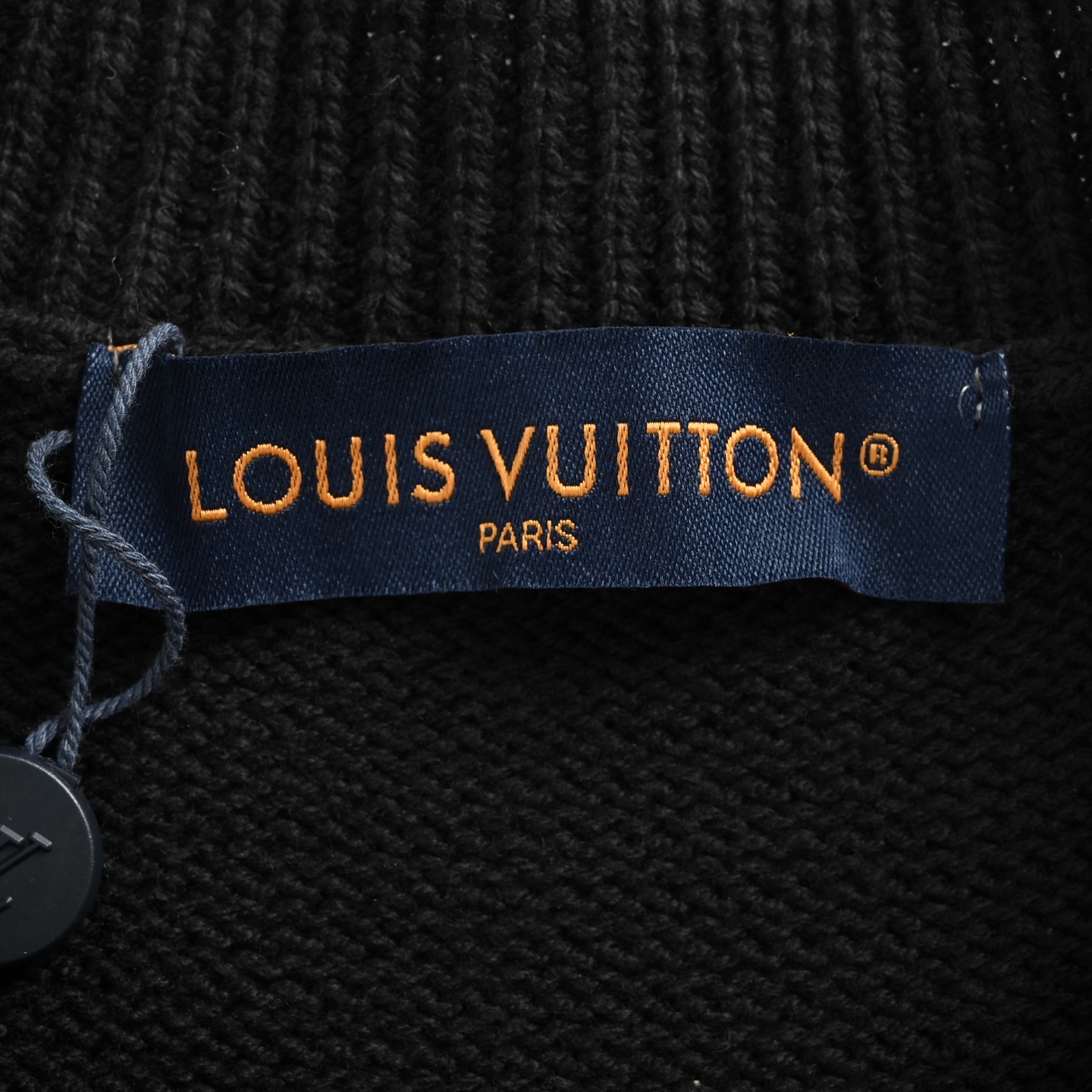 Louis Vuitton/路易威登 25Fw 全幅老花小标刺绣圆领毛衣 Louis Vuitton/路易威登 25Fw 全幅老花小标刺绣圆领毛衣