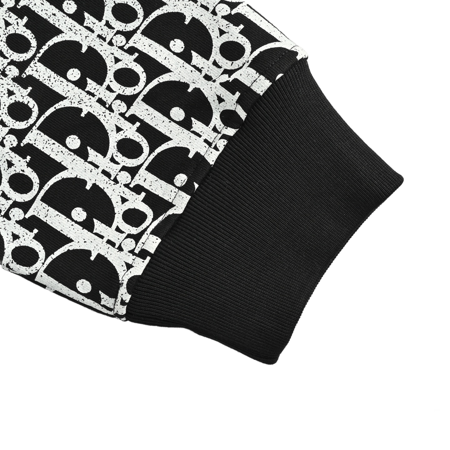 Dior/迪奥 25Fw 老花渐变半身印花圆领卫衣 杏色 黑色-Chinese UA Cheap High Quatity Brand Clothes Bags handbags Sneakers wholesale wholesaler seller from China Factory suppliers Fashion Clothing Shoes best Quality Beautiful Price Dior/迪奥 25Fw 老花渐变半身印花圆领卫衣 杏色 黑色