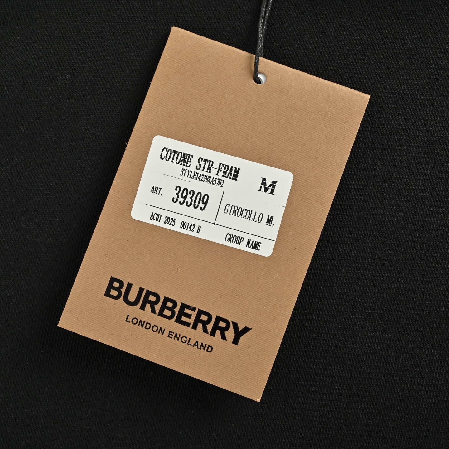 Burberry/巴宝莉 25Fw 格纹领口拼接刺绣小标圆领卫衣-Chinese UA Cheap High Quatity Brand Clothes Bags handbags Sneakers wholesale wholesaler seller from China Factory suppliers Fashion Clothing Shoes best Quality Beautiful Price Burberry/巴宝莉 25Fw 格纹领口拼接刺绣小标圆领卫衣