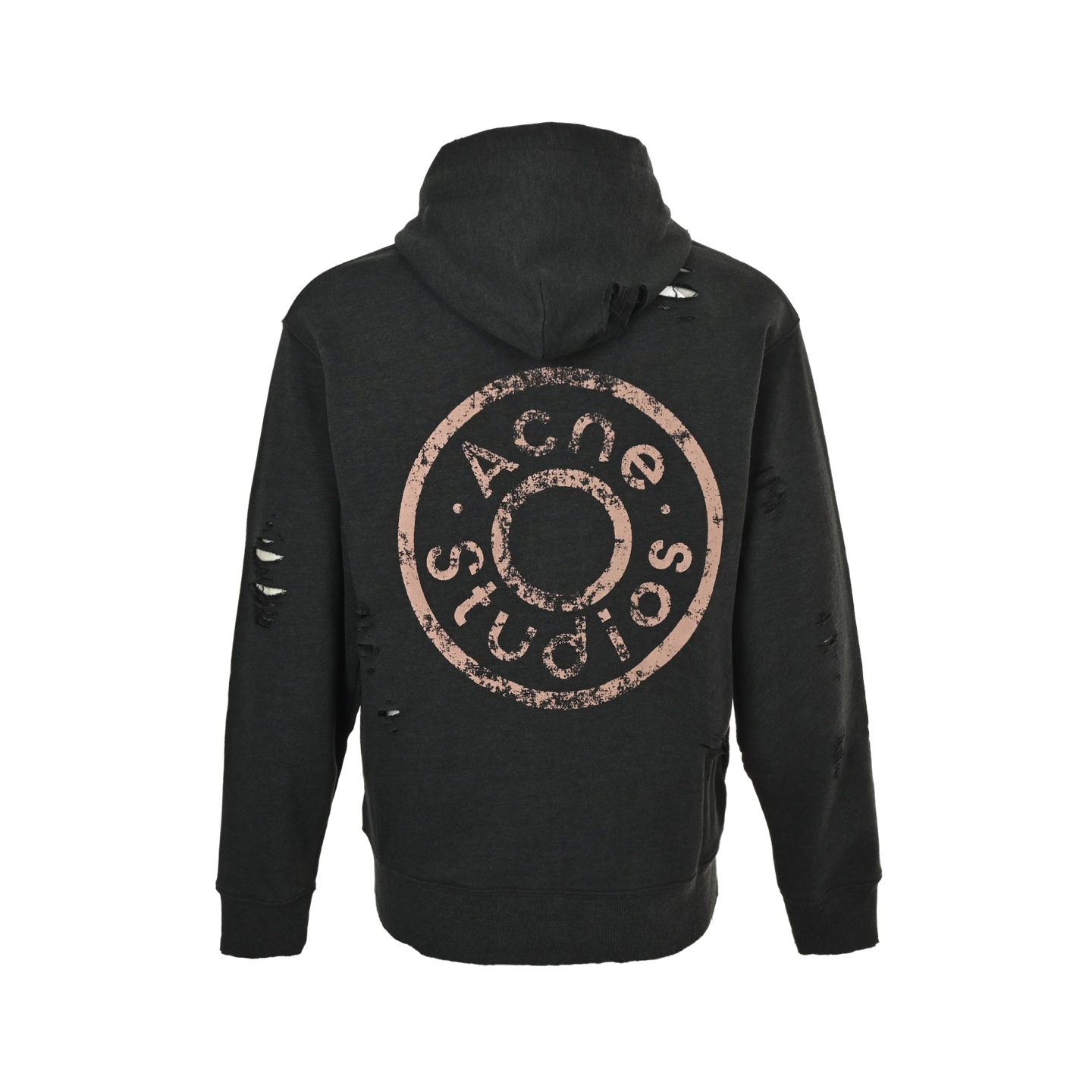 Acne Studios 做旧印花破洞拉链连帽卫衣外套-Chinese UA Cheap High Quatity Brand Clothes Bags handbags Sneakers wholesale wholesaler seller from China Factory suppliers Fashion Clothing Shoes best Quality Beautiful Price Acne Studios 做旧印花破洞拉链连帽卫衣外套