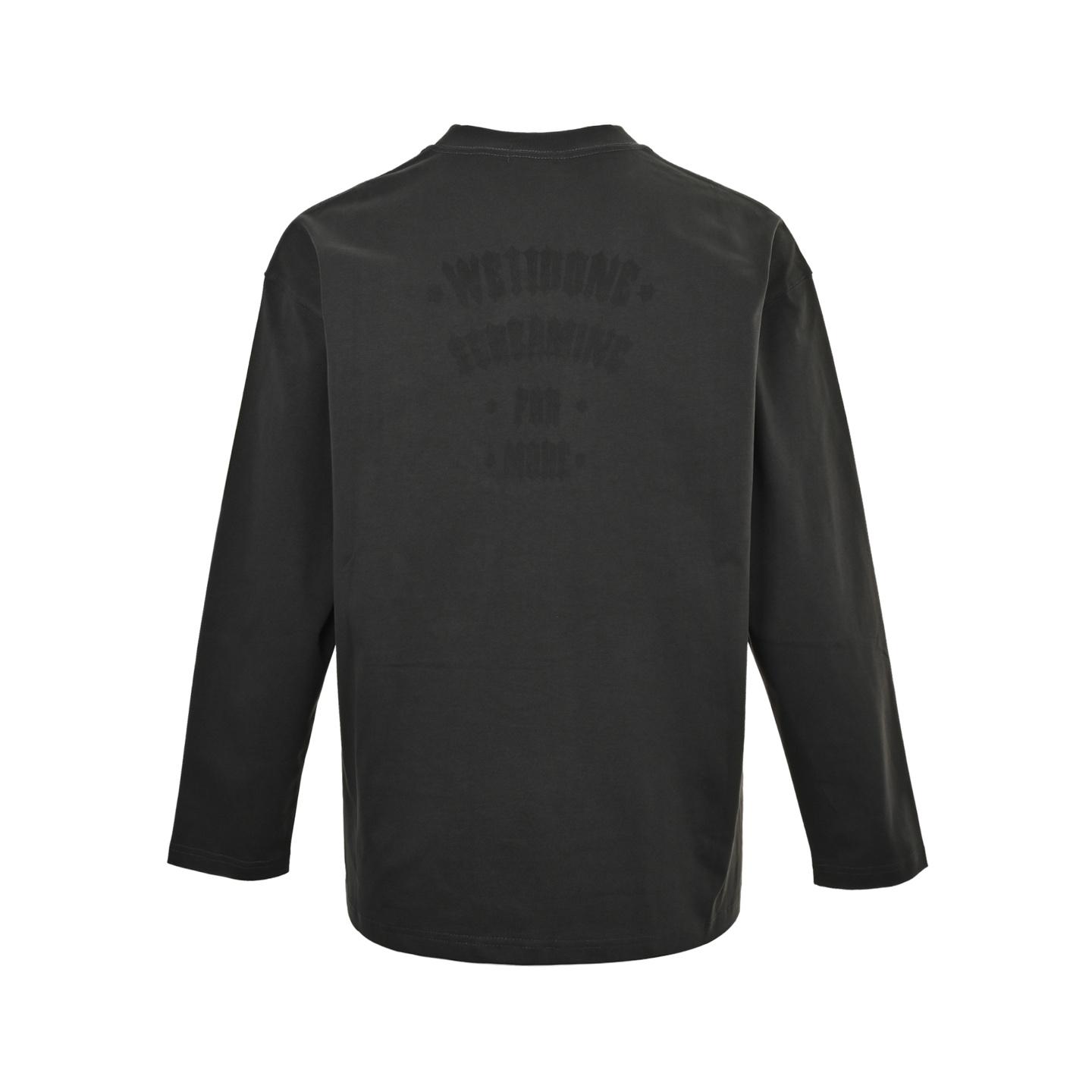 We11 Done 25Fw 猫咪印花长袖T恤 灰色 白色-Chinese UA Cheap High Quatity Brand Clothes Bags handbags Sneakers wholesale wholesaler seller from China Factory suppliers Fashion Clothing Shoes best Quality Beautiful Price We11 Done 25Fw 猫咪印花长袖T恤 灰色 白色