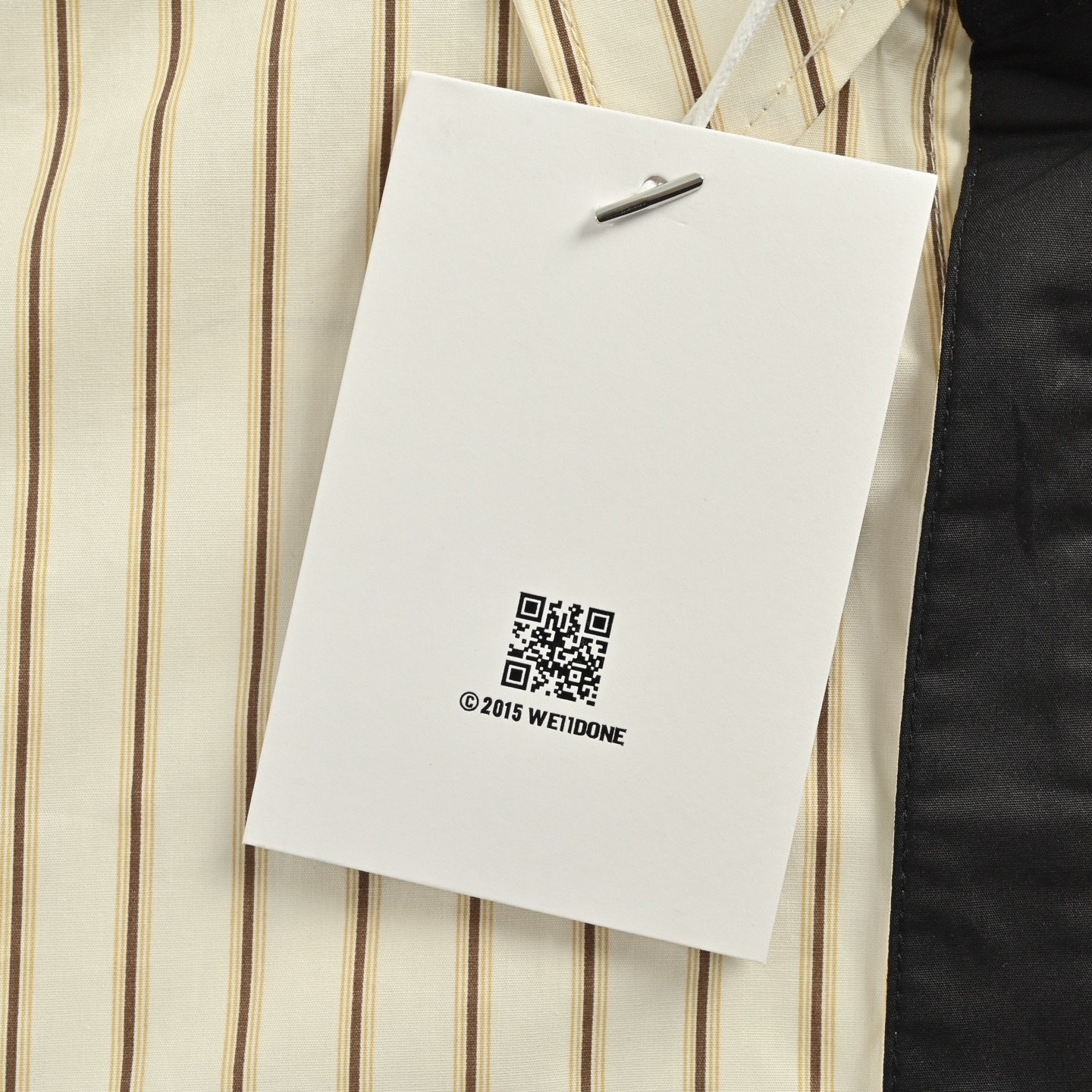 We11 Done 25Fw 学院风领带衬衫 条纹 白色-Chinese UA Cheap High Quatity Brand Clothes Bags handbags Sneakers wholesale wholesaler seller from China Factory suppliers Fashion Clothing Shoes best Quality Beautiful Price We11 Done 25Fw 学院风领带衬衫 条纹 白色