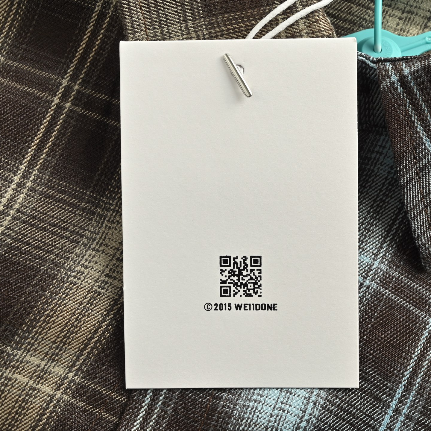 We11 Done 25Fw 字母刺绣拼接格子衬衫-Chinese UA Cheap High Quatity Brand Clothes Bags handbags Sneakers wholesale wholesaler seller from China Factory suppliers Fashion Clothing Shoes best Quality Beautiful Price We11 Done 25Fw 字母刺绣拼接格子衬衫