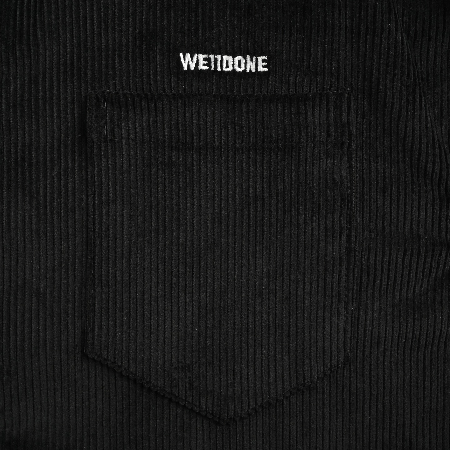 We11 Done 25Fw 字母刺绣灯芯绒衬衫外套 黑色 杏色-Chinese UA Cheap High Quatity Brand Clothes Bags handbags Sneakers wholesale wholesaler seller from China Factory suppliers Fashion Clothing Shoes best Quality Beautiful Price We11 Done 25Fw 字母刺绣灯芯绒衬衫外套 黑色 杏色