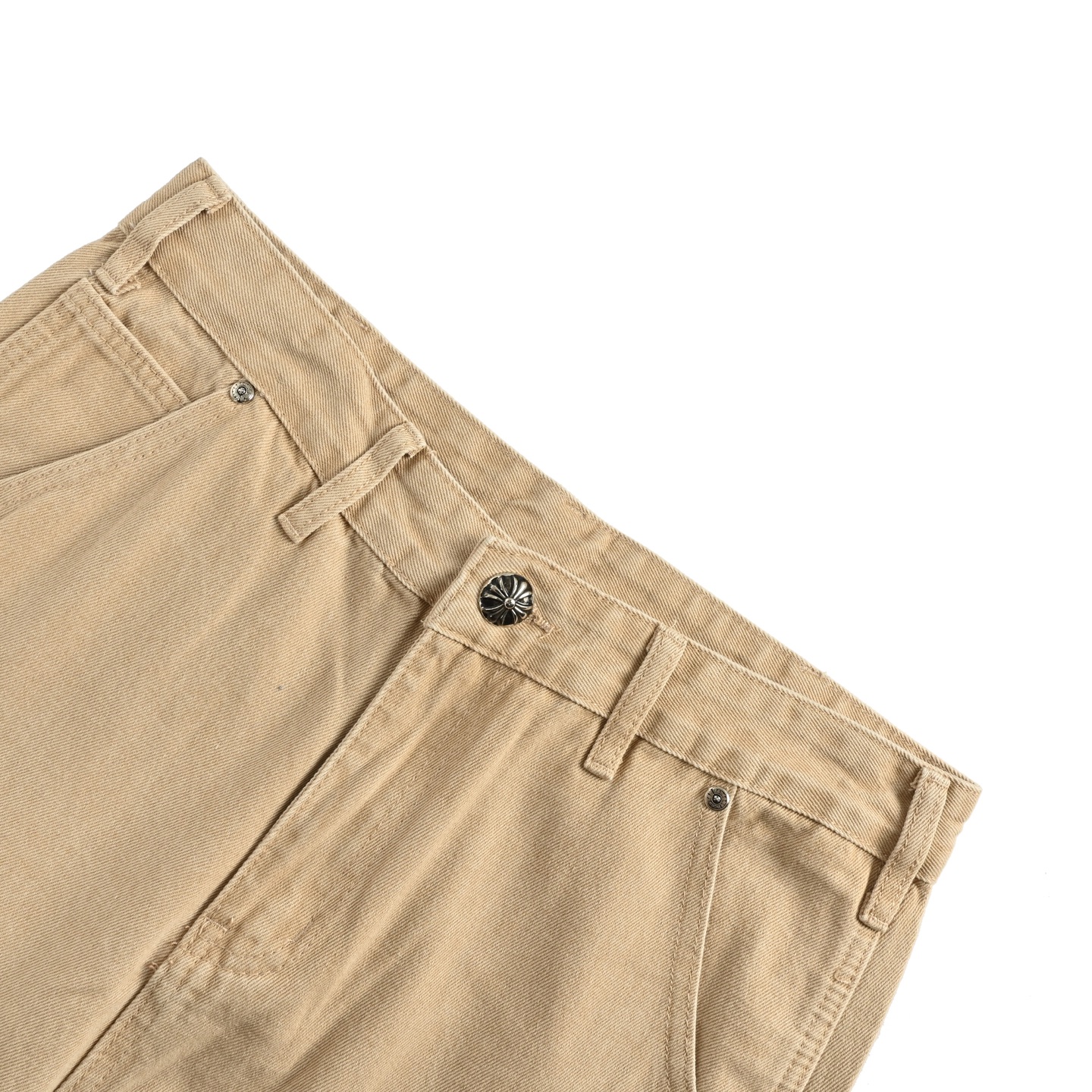 Chrome Hearts/克罗心 迈阿密限定款星星工装伐木牛仔裤-Chinese UA Cheap High Quatity Brand Clothes Bags handbags Sneakers wholesale wholesaler seller from China Factory suppliers Fashion Clothing Shoes best Quality Beautiful Price Chrome Hearts/克罗心 迈阿密限定款星星工装伐木牛仔裤