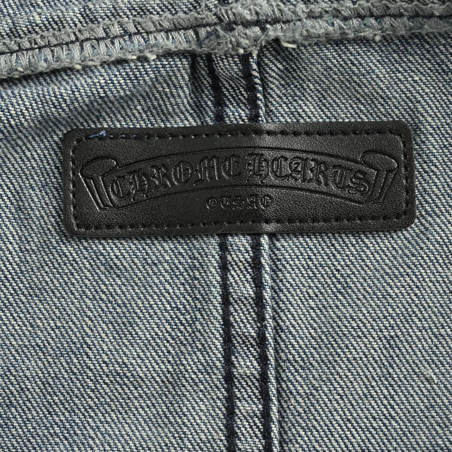 Chrome Hearts/克罗心 连帽贴袋长袖半拉链夹克外套-Chinese UA Cheap High Quatity Brand Clothes Bags handbags Sneakers wholesale wholesaler seller from China Factory suppliers Fashion Clothing Shoes best Quality Beautiful Price Chrome Hearts/克罗心 连帽贴袋长袖半拉链夹克外套