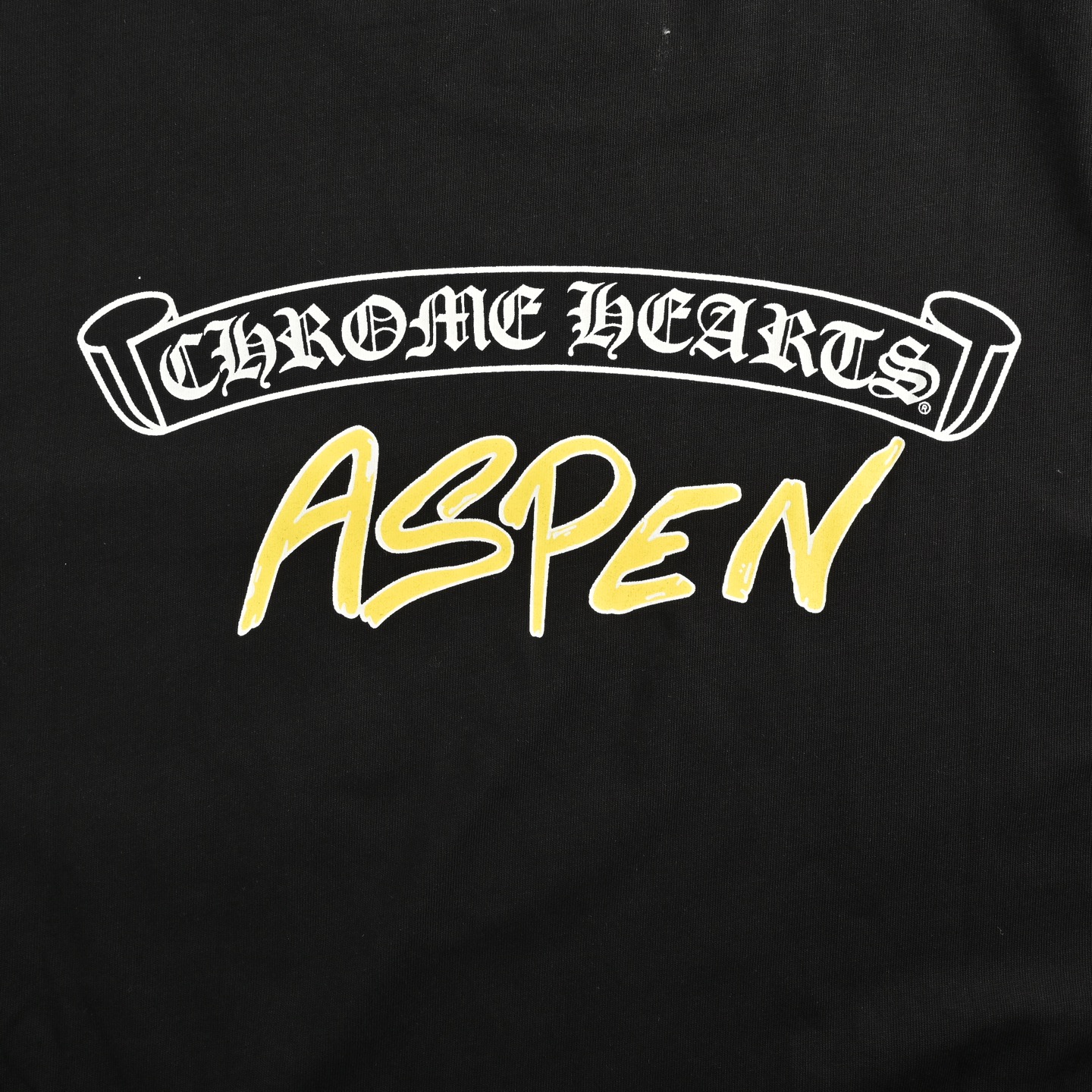 Chrome hearts/克罗心 涂鸦字母限定梵文印花长袖 黑色/白色-Chinese UA Cheap High Quatity Brand Clothes Bags handbags Sneakers wholesale wholesaler seller from China Factory suppliers Fashion Clothing Shoes best Quality Beautiful Price Chrome hearts/克罗心 涂鸦字母限定梵文印花长袖 黑色/白色