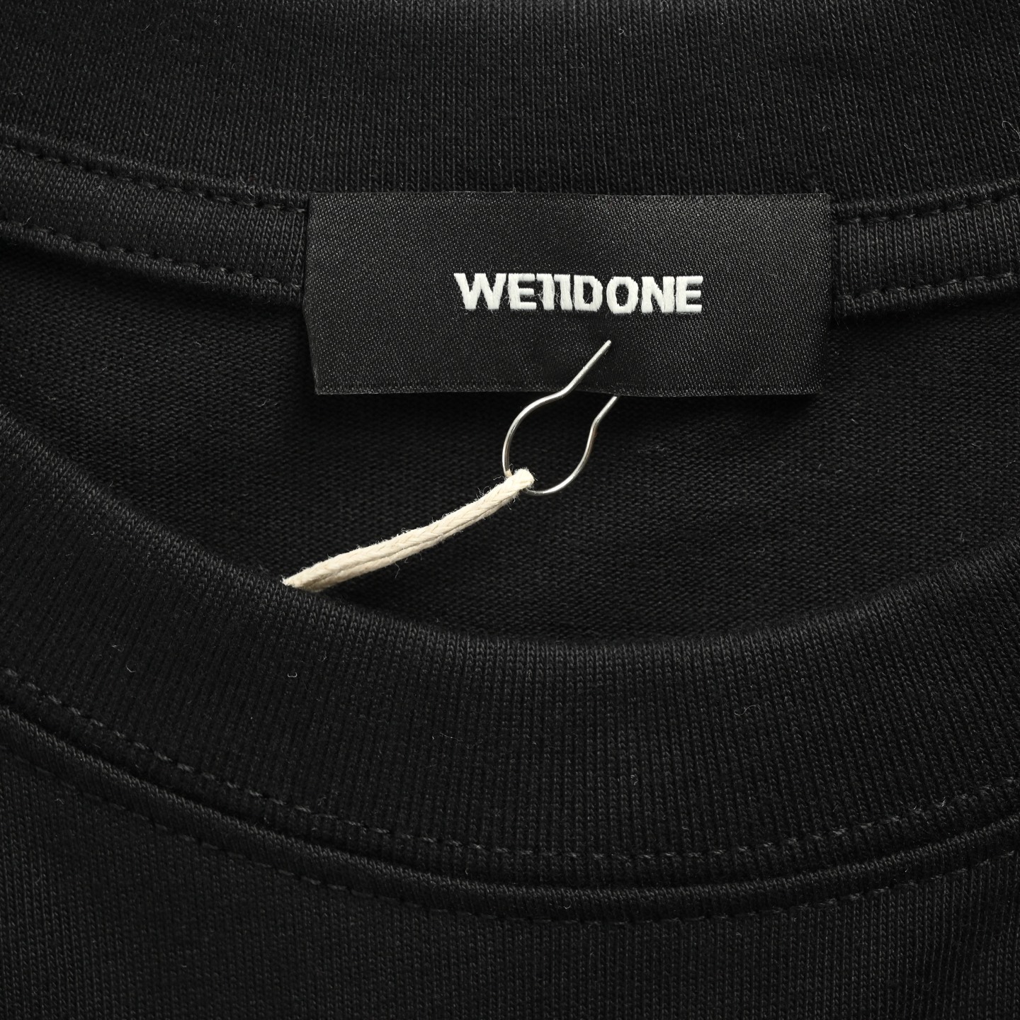 We11 Done 珍珠钻logo长袖T恤-Chinese UA Cheap High Quatity Brand Clothes Bags handbags Sneakers wholesale wholesaler seller from China Factory suppliers Fashion Clothing Shoes best Quality Beautiful Price We11 Done 珍珠钻logo长袖T恤