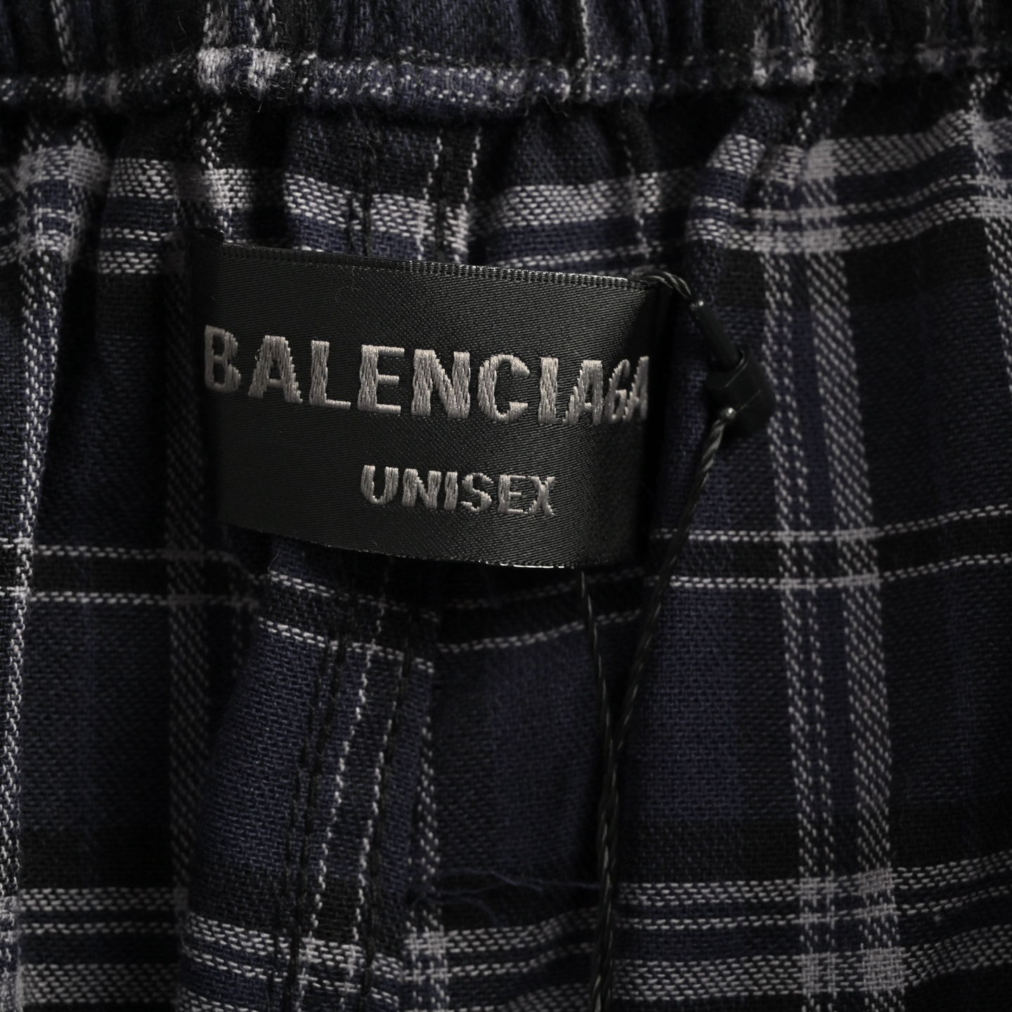 Balenciaga//巴黎世家 25Fw 蓝格纹贴布绣套装长裤-Chinese UA Cheap High Quatity Brand Clothes Bags handbags Sneakers wholesale wholesaler seller from China Factory suppliers Fashion Clothing Shoes best Quality Beautiful Price Balenciaga//巴黎世家 25Fw 蓝格纹贴布绣套装长裤
