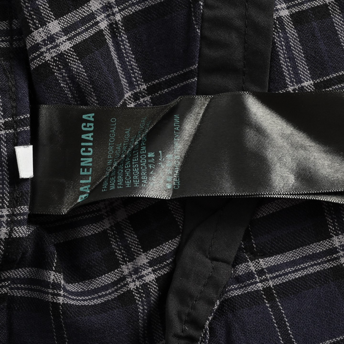 Balenciaga/巴黎世家 25Fw 蓝格纹贴布绣套装外套-Chinese UA Cheap High Quatity Brand Clothes Bags handbags Sneakers wholesale wholesaler seller from China Factory suppliers Fashion Clothing Shoes best Quality Beautiful Price Balenciaga/巴黎世家 25Fw 蓝格纹贴布绣套装外套