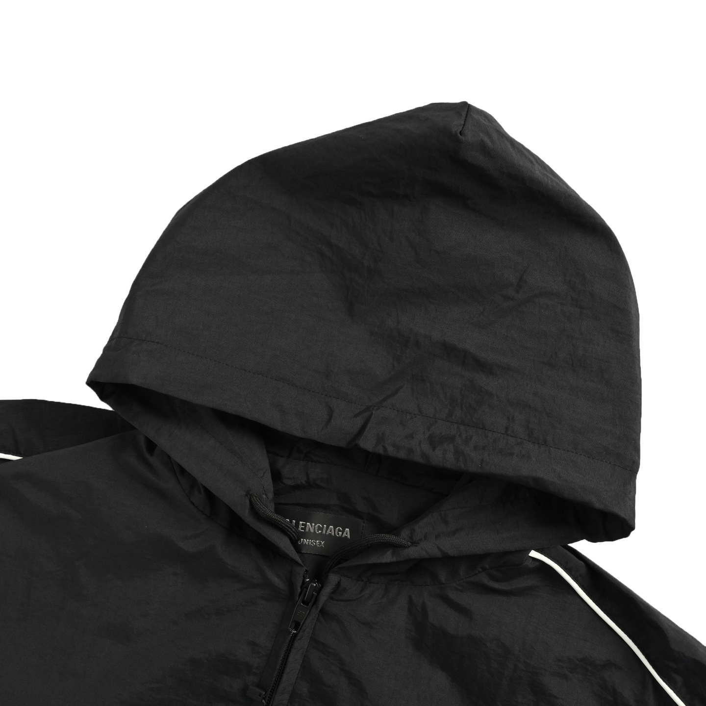 Balenciaga/巴黎世家 25Fw 半环刺绣白条运动套装外套 黑色-Chinese UA Cheap High Quatity Brand Clothes Bags handbags Sneakers wholesale wholesaler seller from China Factory suppliers Fashion Clothing Shoes best Quality Beautiful Price Balenciaga/巴黎世家 25Fw 半环刺绣白条运动套装外套 黑色