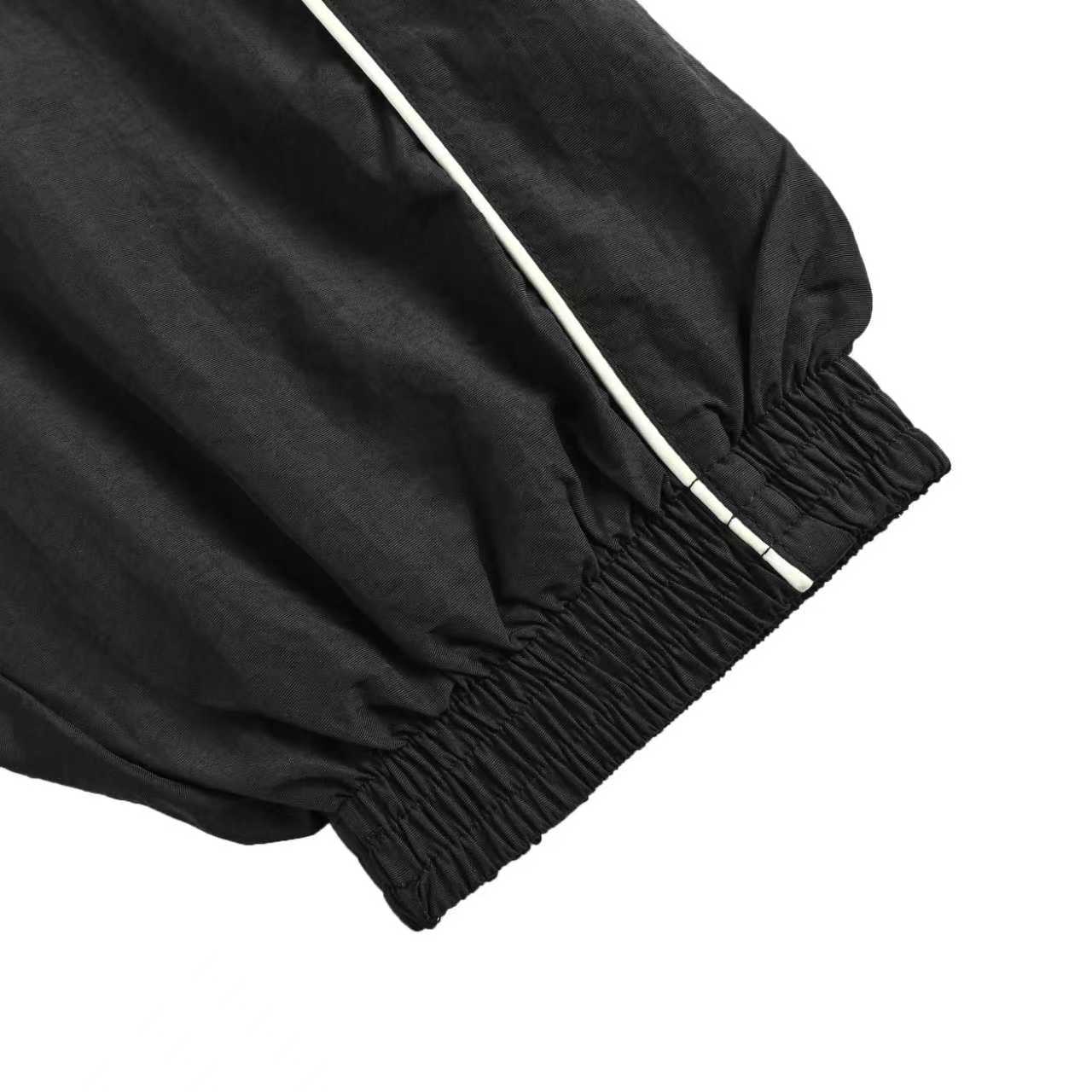 Balenciaga/巴黎世家 25Fw 半环刺绣白条运动套装外套 黑色-Chinese UA Cheap High Quatity Brand Clothes Bags handbags Sneakers wholesale wholesaler seller from China Factory suppliers Fashion Clothing Shoes best Quality Beautiful Price Balenciaga/巴黎世家 25Fw 半环刺绣白条运动套装外套 黑色