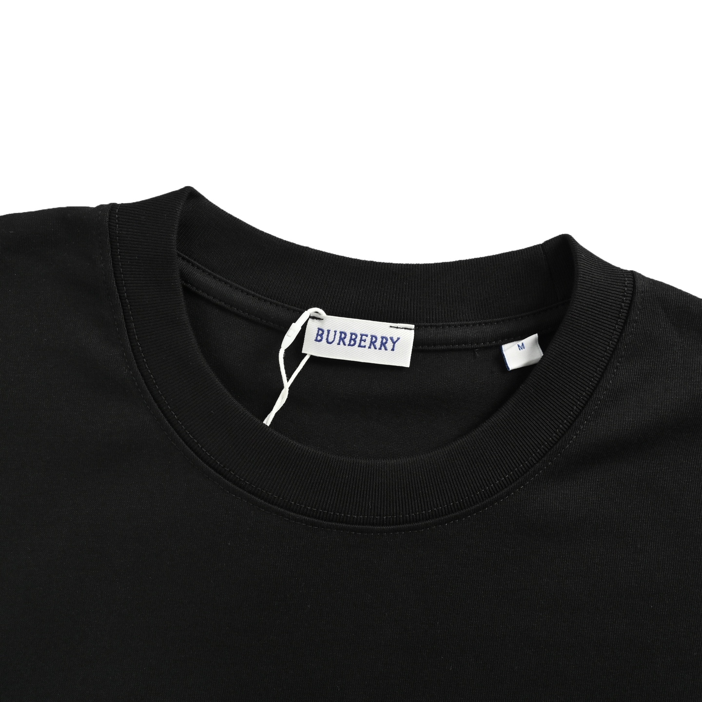 Burberry/巴宝莉 胸前格纹战马长袖T恤 黑色 白色-Chinese UA Cheap High Quatity Brand Clothes Bags handbags Sneakers wholesale wholesaler seller from China Factory suppliers Fashion Clothing Shoes best Quality Beautiful Price Burberry/巴宝莉 胸前格纹战马长袖T恤 黑色 白色