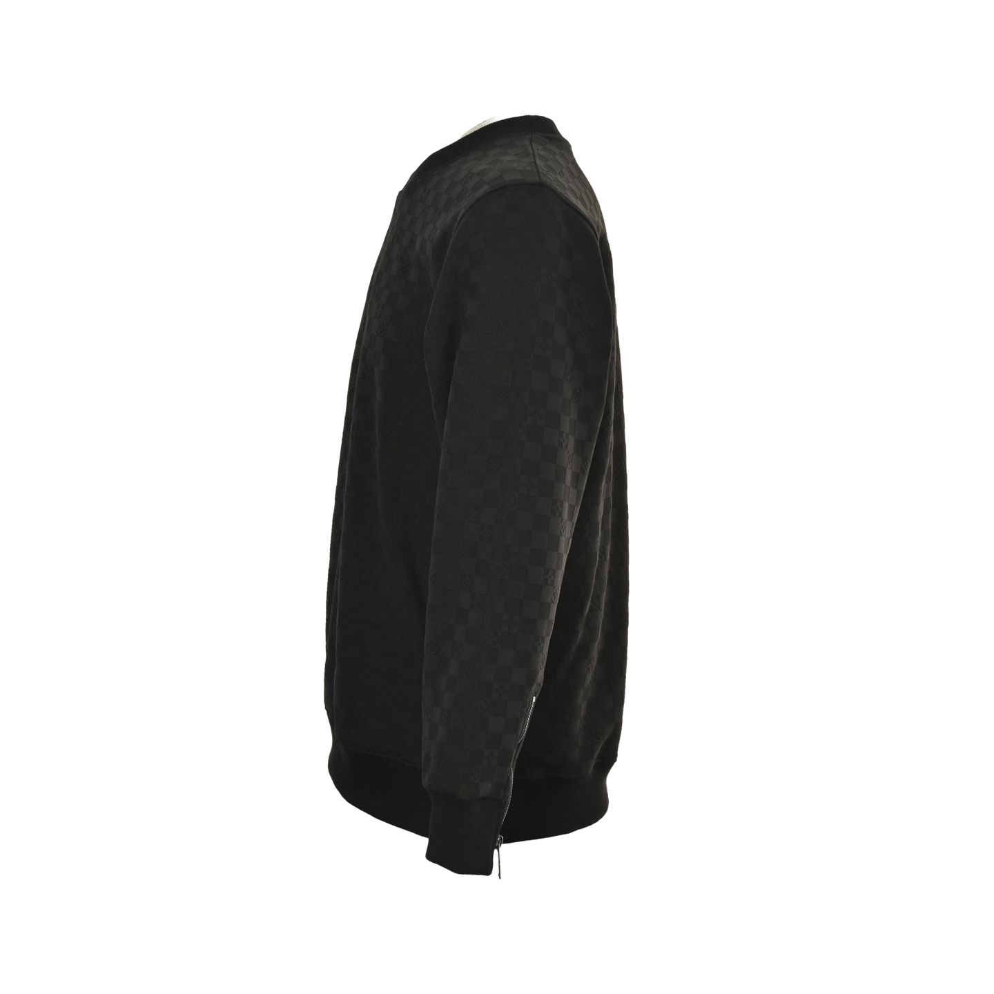 LouisVuitton/路易威登 棋盘格圆领卫衣 黑色白色-Chinese UA Cheap High Quatity Brand Clothes Bags handbags Sneakers wholesale wholesaler seller from China Factory suppliers Fashion Clothing Shoes best Quality Beautiful Price LouisVuitton/路易威登 棋盘格圆领卫衣 黑色白色