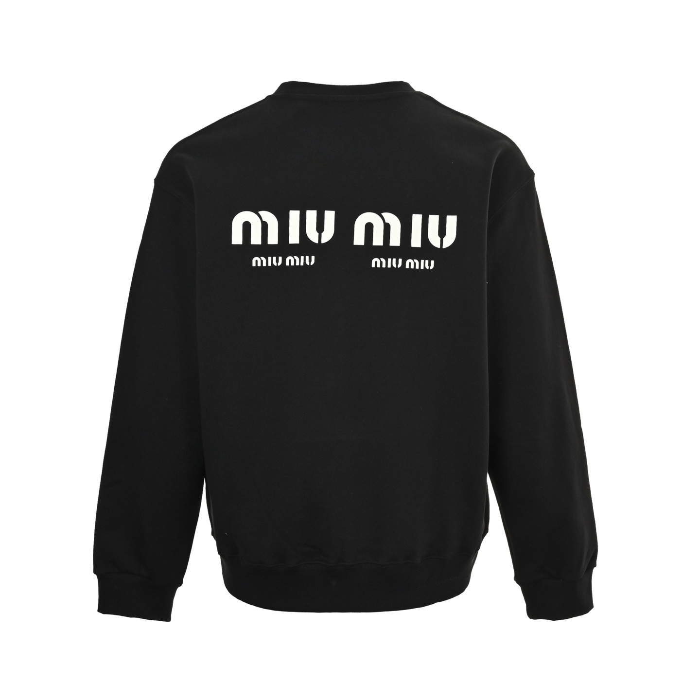 Miu Miu/缪缪 25Fw 烫钻字母圆领卫衣-Chinese UA Cheap High Quatity Brand Clothes Bags handbags Sneakers wholesale wholesaler seller from China Factory suppliers Fashion Clothing Shoes best Quality Beautiful Price Miu Miu/缪缪 25Fw 烫钻字母圆领卫衣