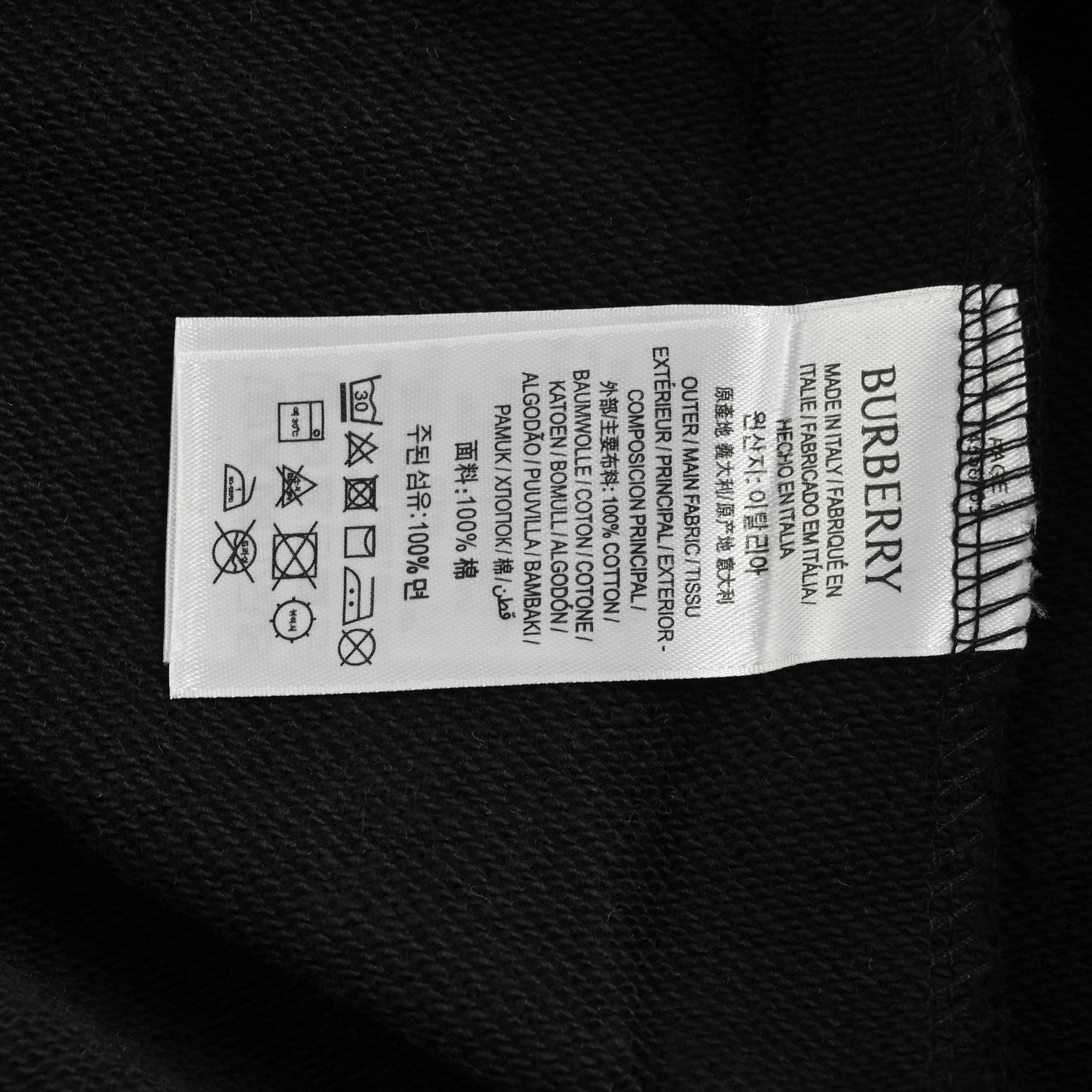 Burberry/巴宝莉 圆圈战马徽标发泡印花连帽卫衣-Chinese UA Cheap High Quatity Brand Clothes Bags handbags Sneakers wholesale wholesaler seller from China Factory suppliers Fashion Clothing Shoes best Quality Beautiful Price Burberry/巴宝莉 圆圈战马徽标发泡印花连帽卫衣