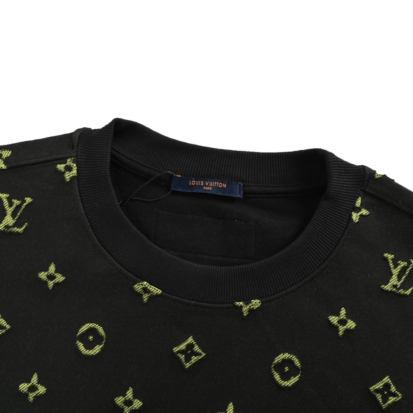 Louis Vuitton/路易威登 25Fw 满印烧花老花圆领卫衣-Chinese UA Cheap High Quatity Brand Clothes Bags handbags Sneakers wholesale wholesaler seller from China Factory suppliers Fashion Clothing Shoes best Quality Beautiful Price Louis Vuitton/路易威登 25Fw 满印烧花老花圆领卫衣