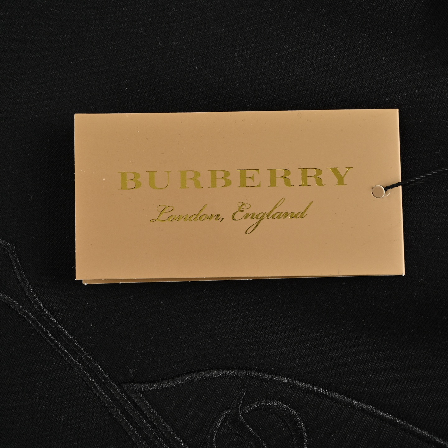 Burberry/巴宝莉 25Fw 暗纹战马刺绣连帽卫衣