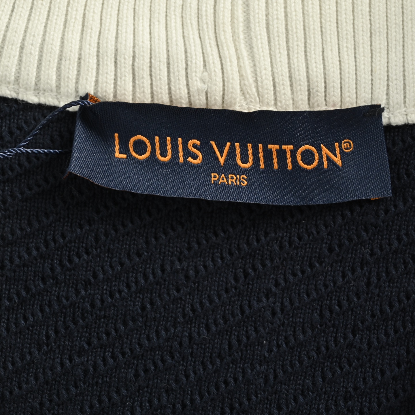 Louis Vuitton/路易威登 24Fw 立领条纹撞色拉链针织外套