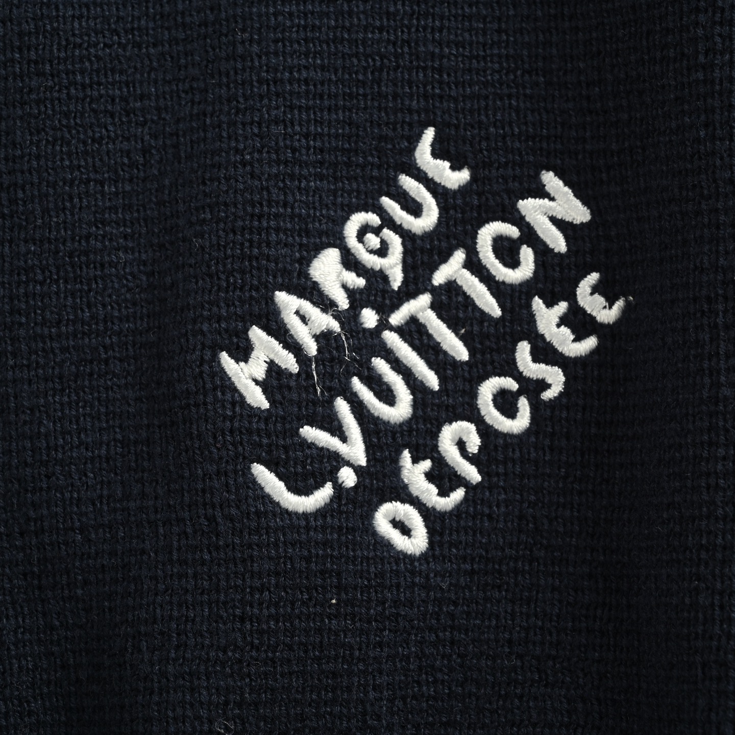 Louis Vuitton/路易威登 24Fw 立领条纹撞色拉链针织外套