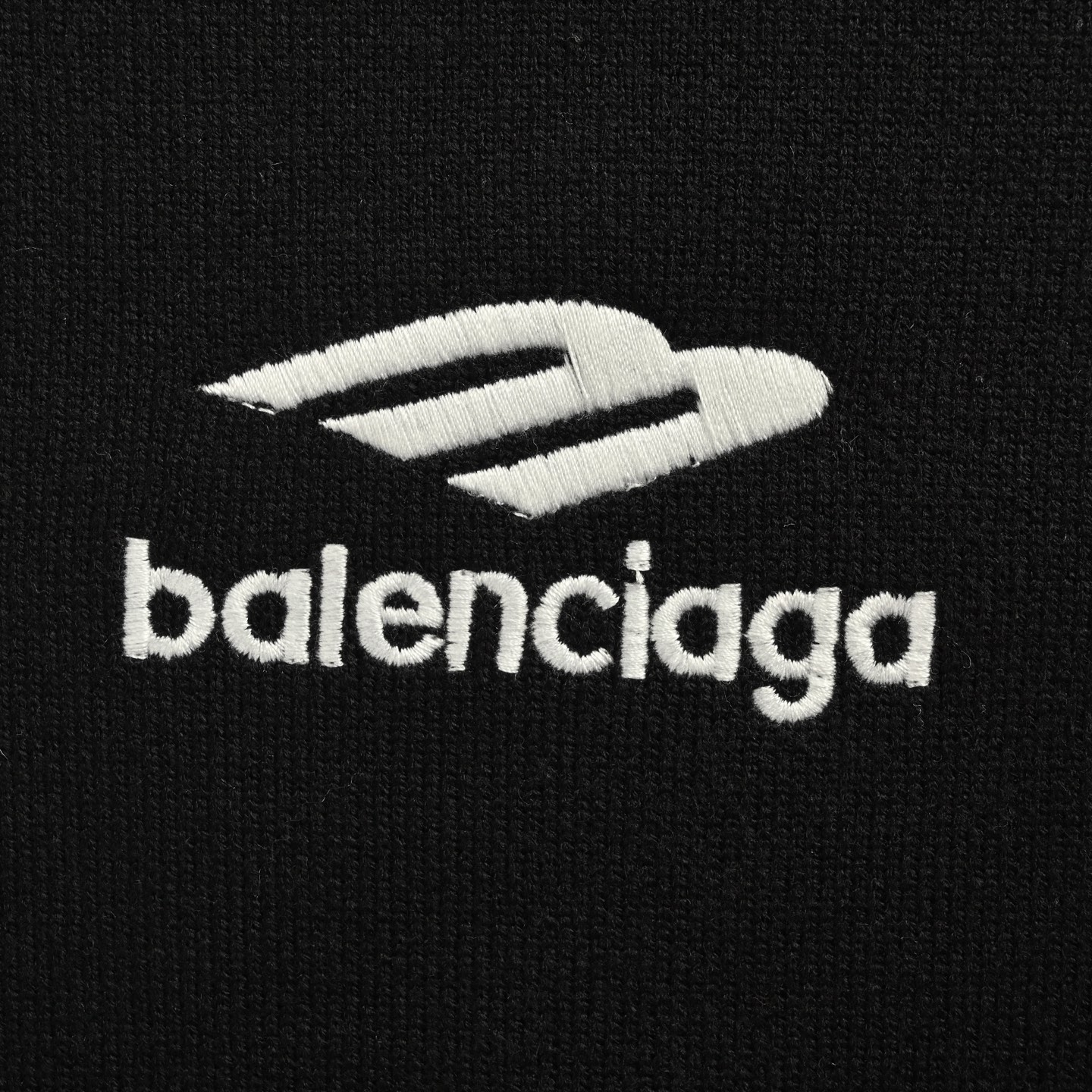 Balenciaga/巴黎世家 24Fw 3B滑雪logo刺绣圆领毛衣-莆田鞋,莆田鞋货源,高仿鞋,高仿鞋货源,安福档口,莆田高仿鞋,莆田鞋批发,高仿鞋批发,莆田高仿运动鞋,高仿运动鞋,莆田运动鞋 Balenciaga/巴黎世家 24Fw 3B滑雪logo刺绣圆领毛衣